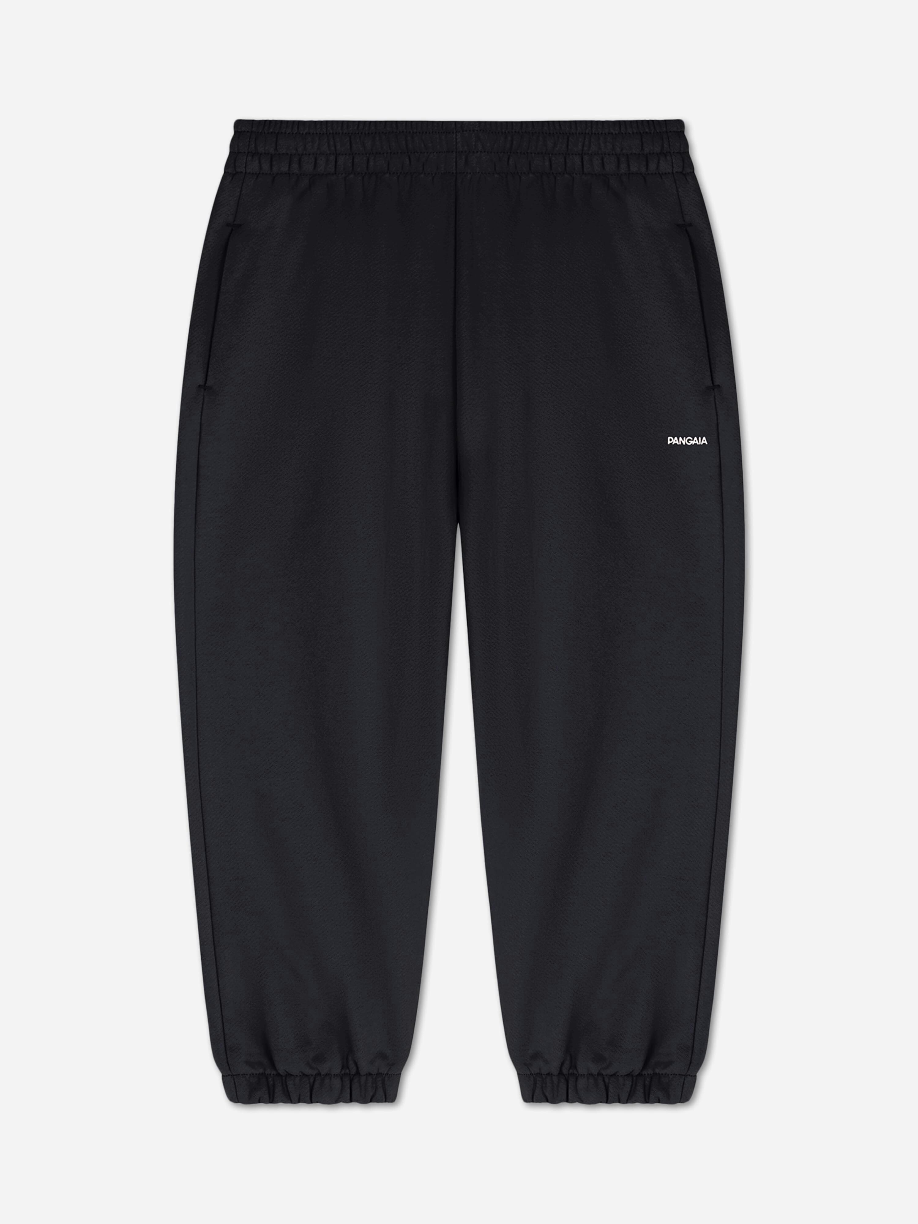 Pangaia , Sweatpants, Unisex, Black, 11 Y | 146 Cm, Midweight Track Trousers - Image 3