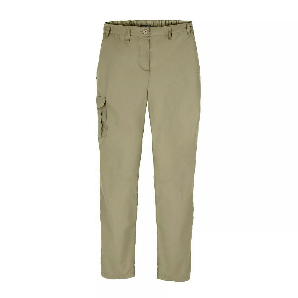 Craghoppers Women's Expert Kiwi Trousers - Pebble - Pebble - 18 Uk L - 65% Polyester/35% Cotton