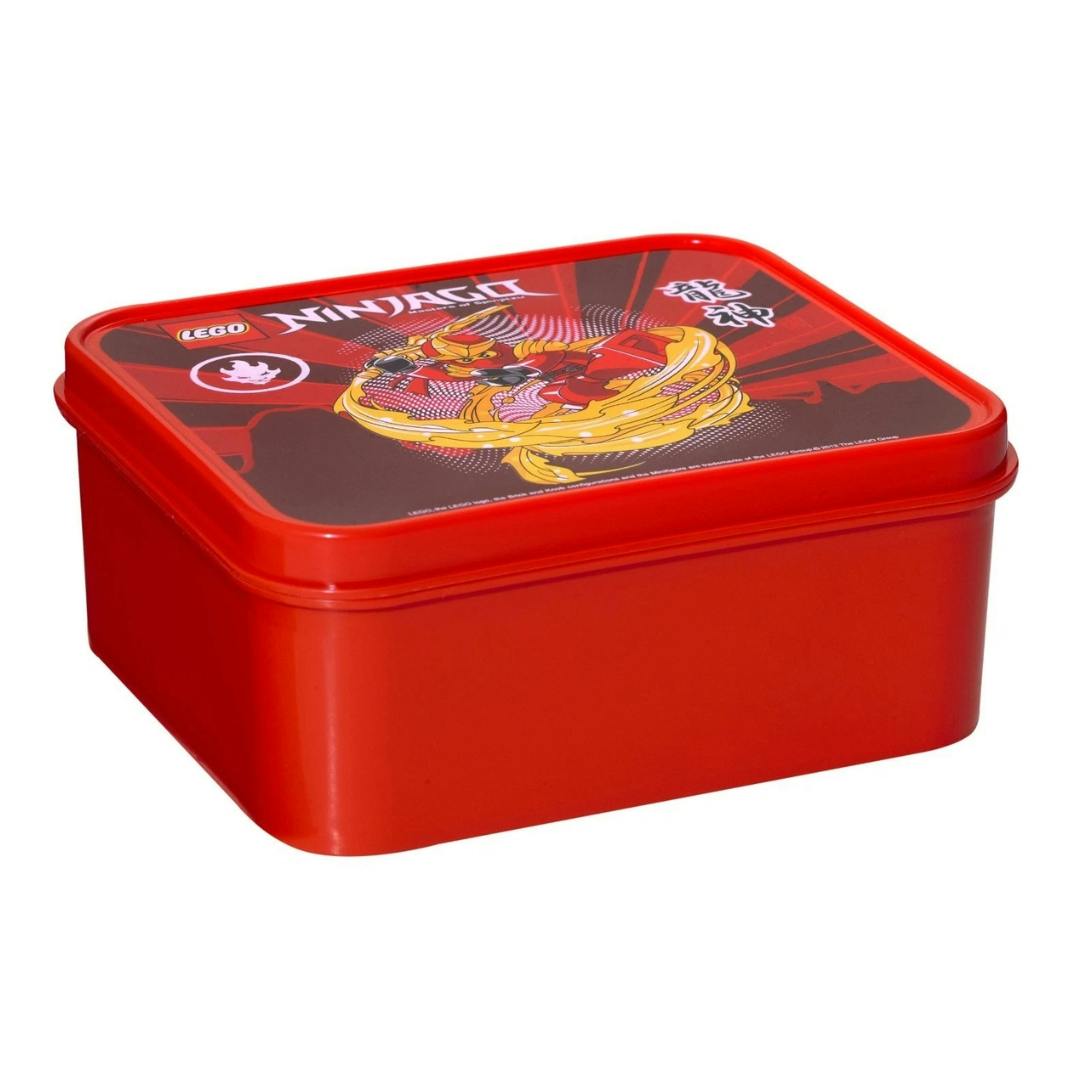 Lego Red Ninjago Kai Lunch Box Kids Food Storage Container - Lunch Box - 3+