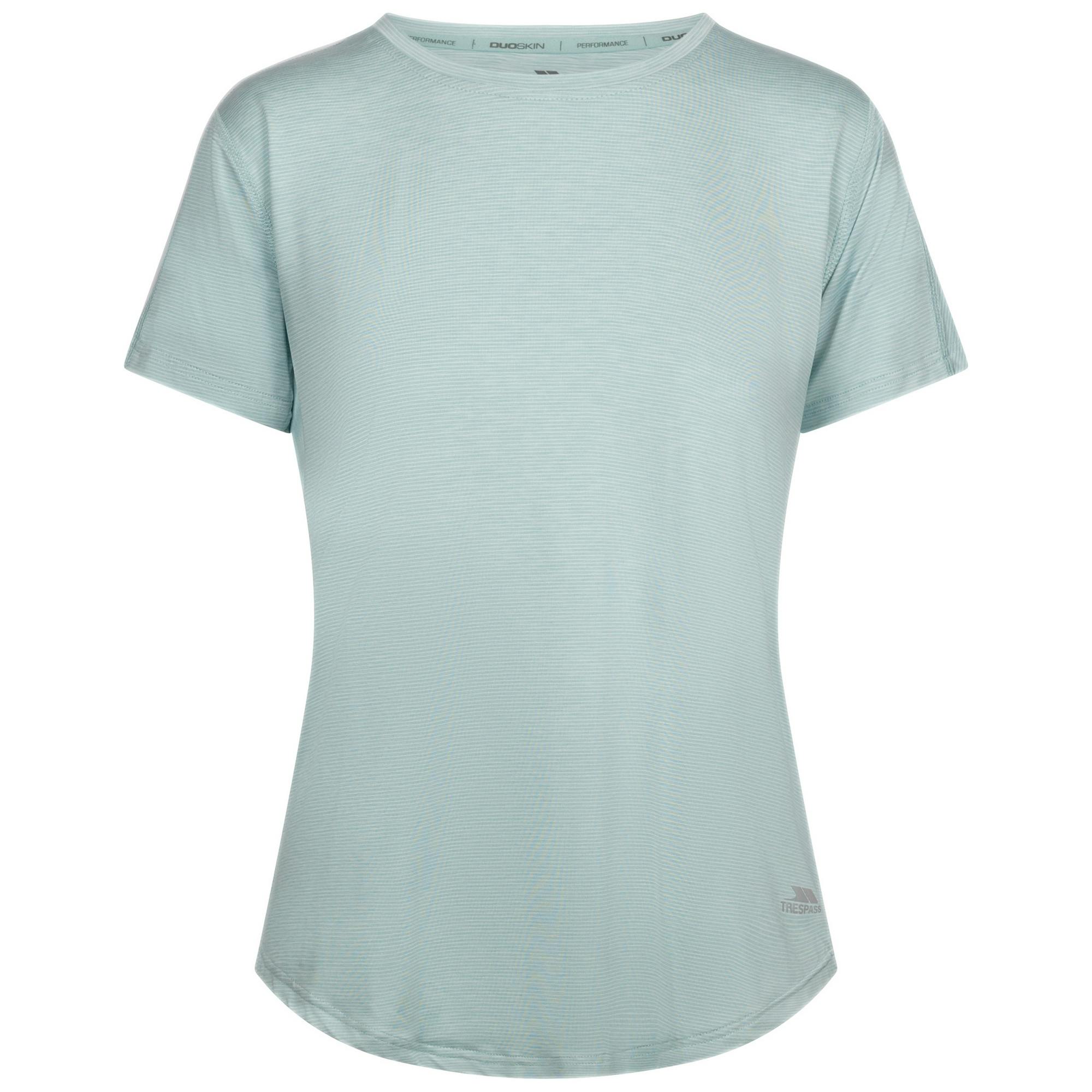 Trespass Women's / Muskwa Knitted T-Shirt - Seafoam - Seafoam - L - 95% Polyester/5% Elastane