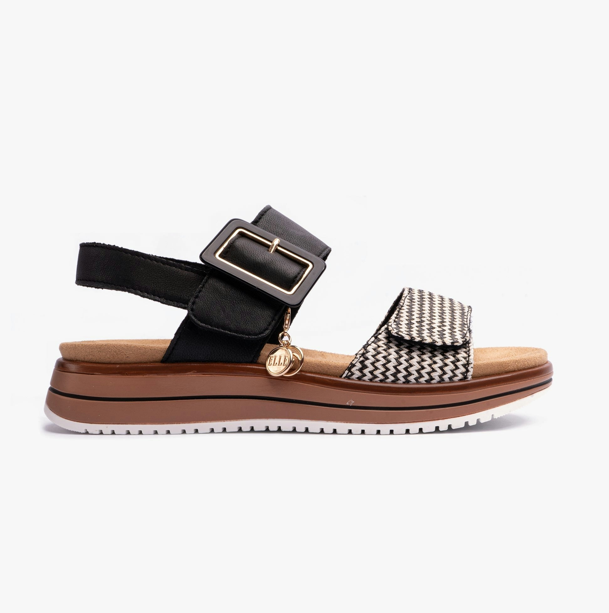 Remonte Women's Black Jocelyn4 Sandals - Uk 6 / Eu 39
