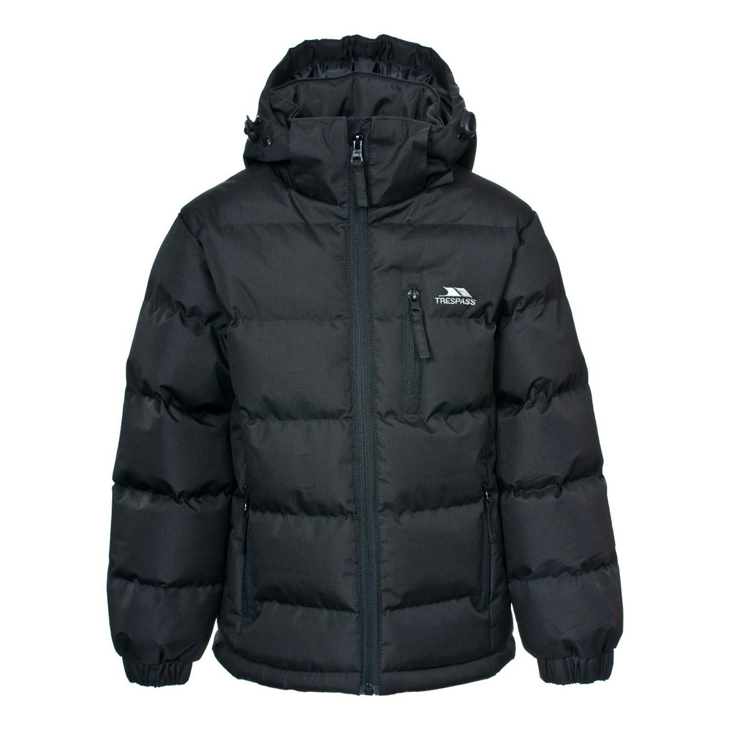 Trespass Boys Tuff Padded Jacket - Navy - 11-12 Years - Navy - 100% Polyester