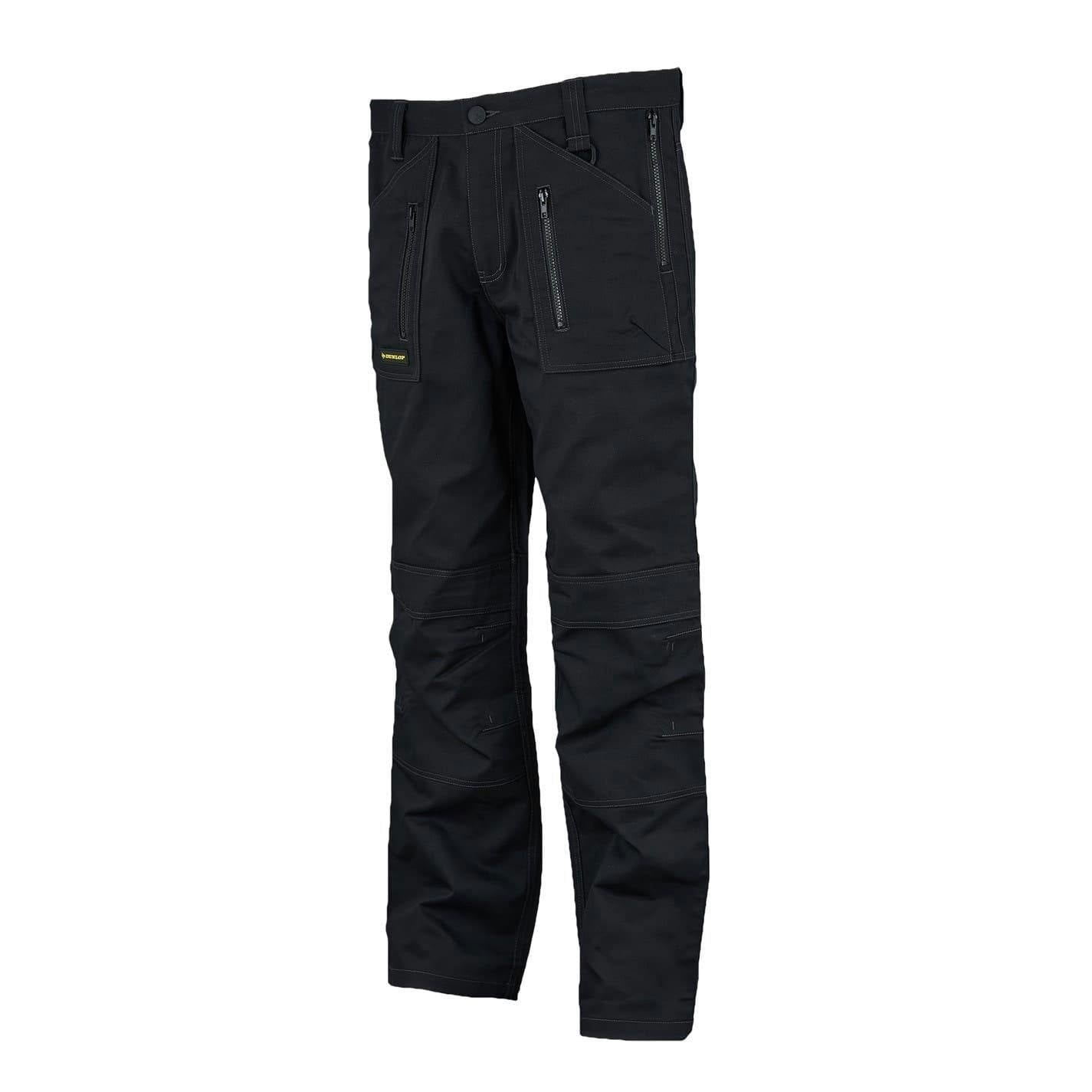 Dunlop Men's Black Work Trousers - Xl