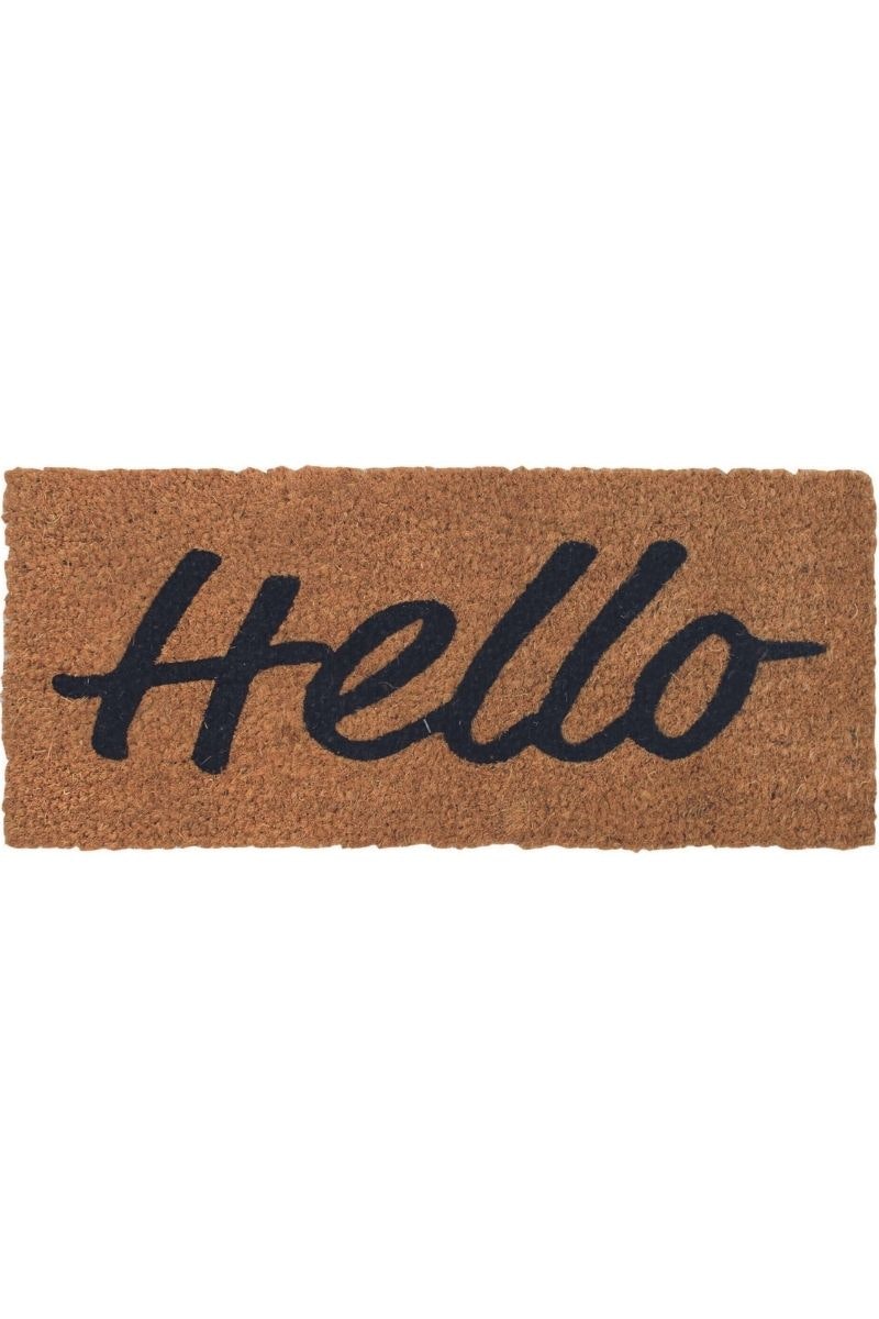 The Rugs Derby Doormat Insert Hello (23X53cm)