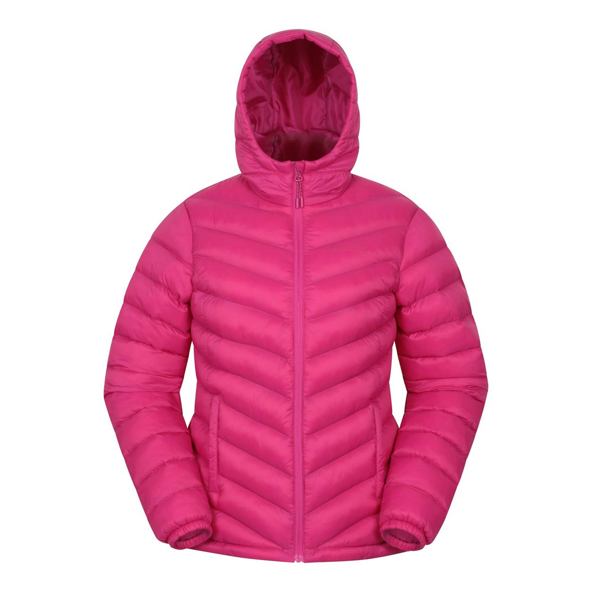 Mountain Warehouse Women's Pink Seasons Padded Jacket - Bright - 20 Uk - Bright - 100% Polyamide