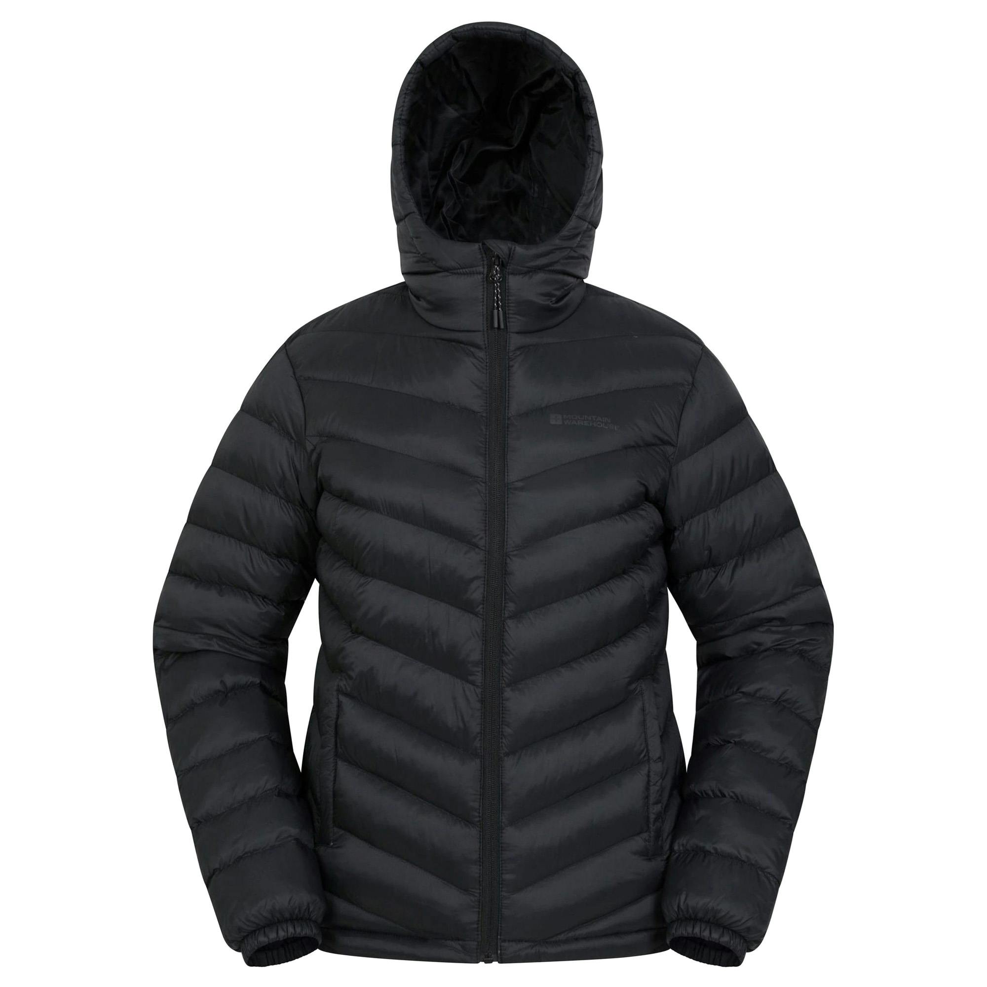 Mountain Warehouse Women's Black Seasons Padded Jacket - Jet - Jet - 22 Uk - 100% Polyamide