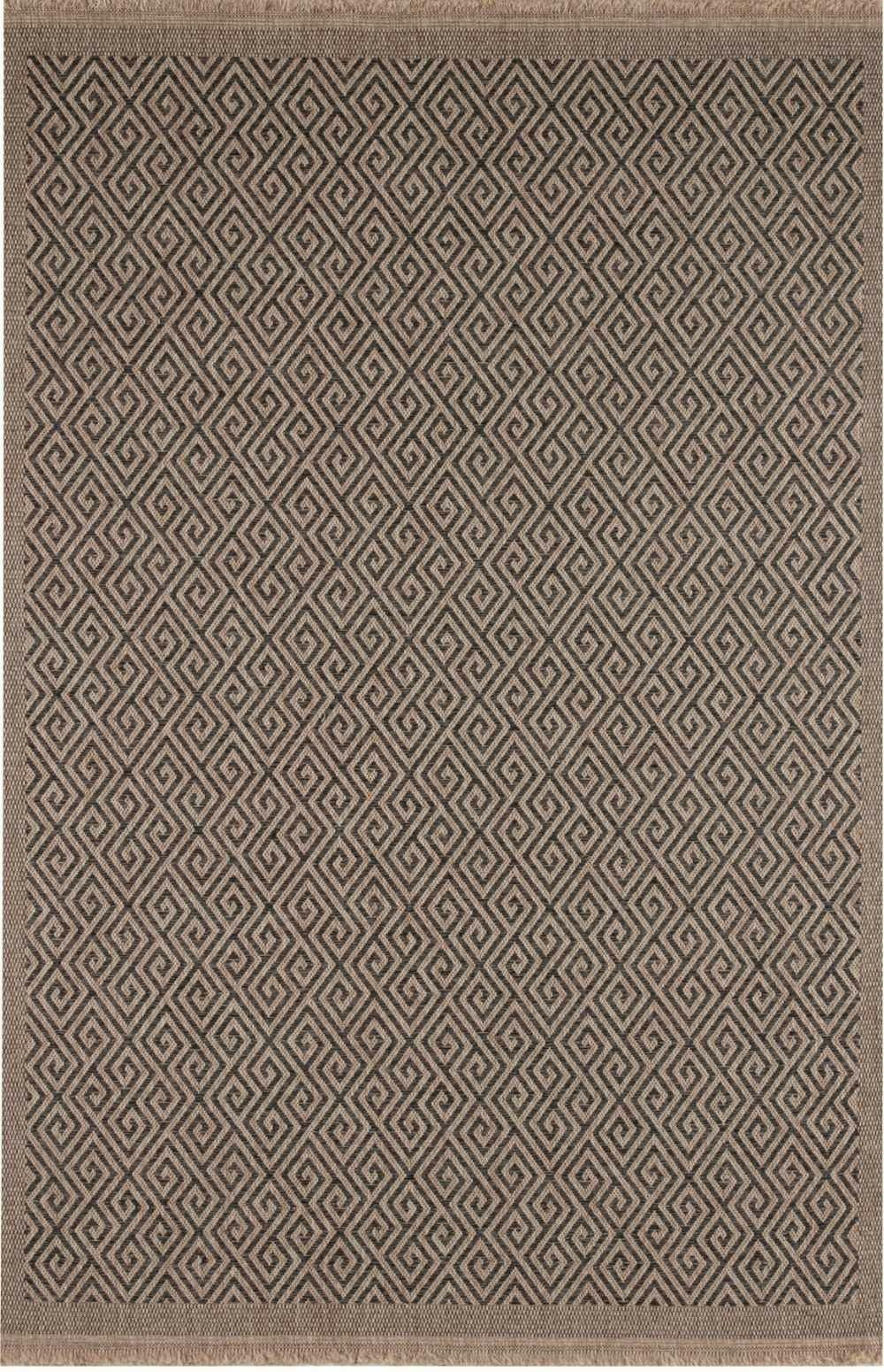 Rackhams Dark/Grey Nature Outdoor Rug | 5100Dg - 240X340 Cm