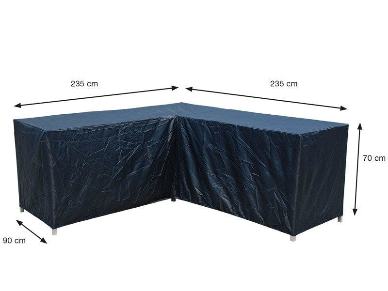 Rackhams Corner L-Shaped 235Cm X 235Cm X 90Cm X 70Cm
