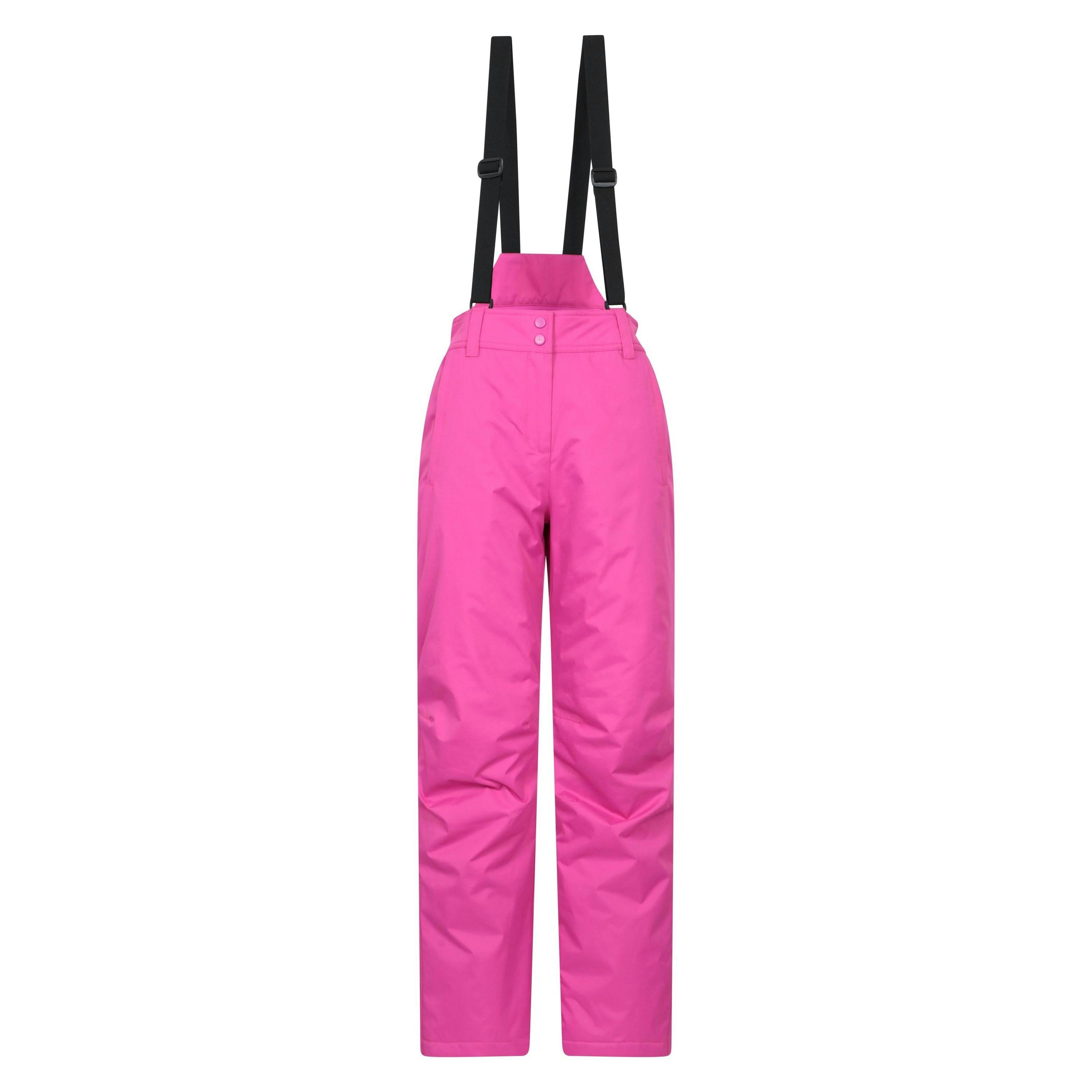 Mountain Warehouse Women's Pink Moon Ii Ski Trousers - 24 Uk - 100% Polyester