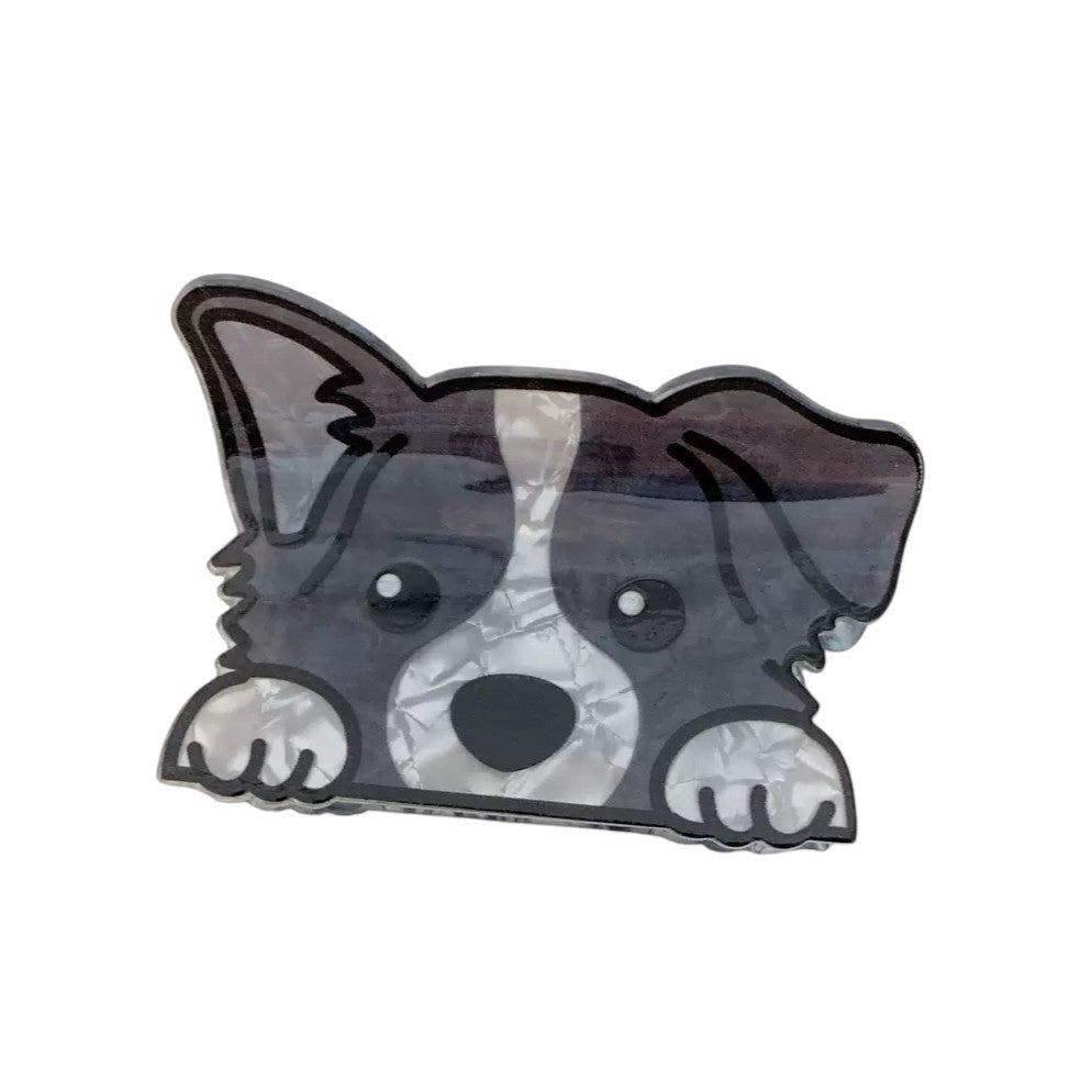 Gold Trip Border Collie Claw Clip