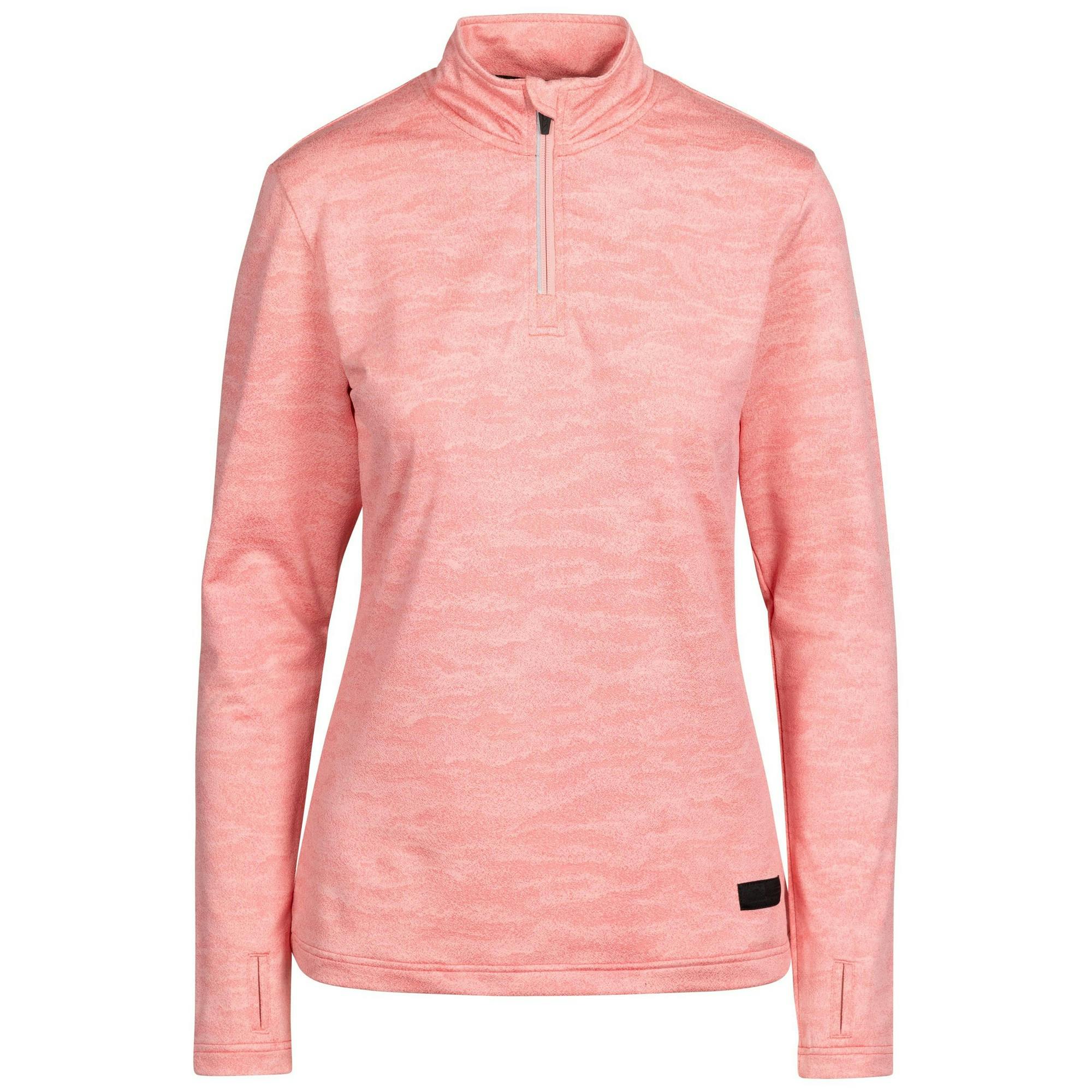 Trespass Women's Livia TP75 Long-Sleeved Active Top in Pink | Size: XL - Image 3