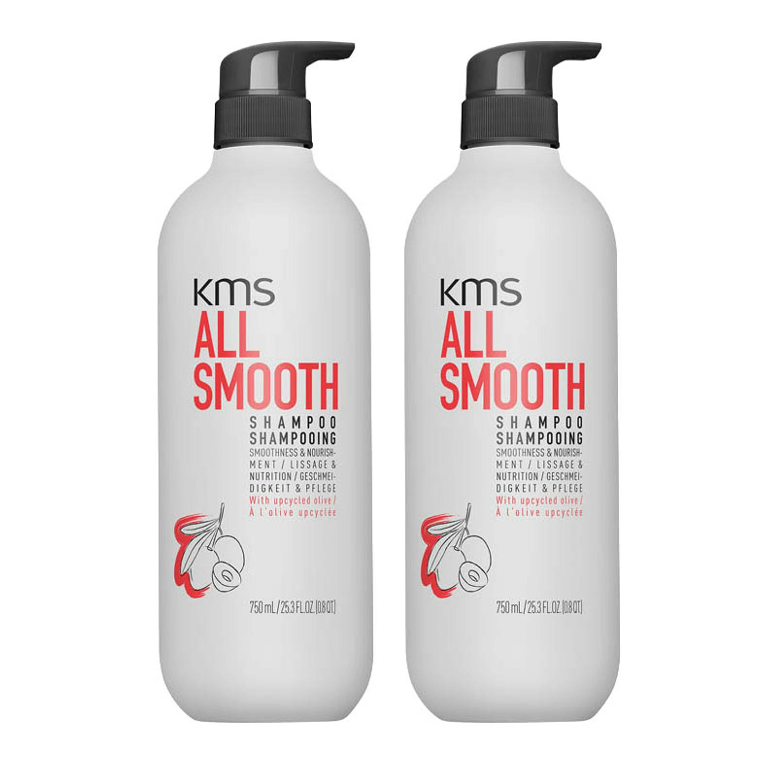 Kms All Smooth Shampoo - 750 Ml