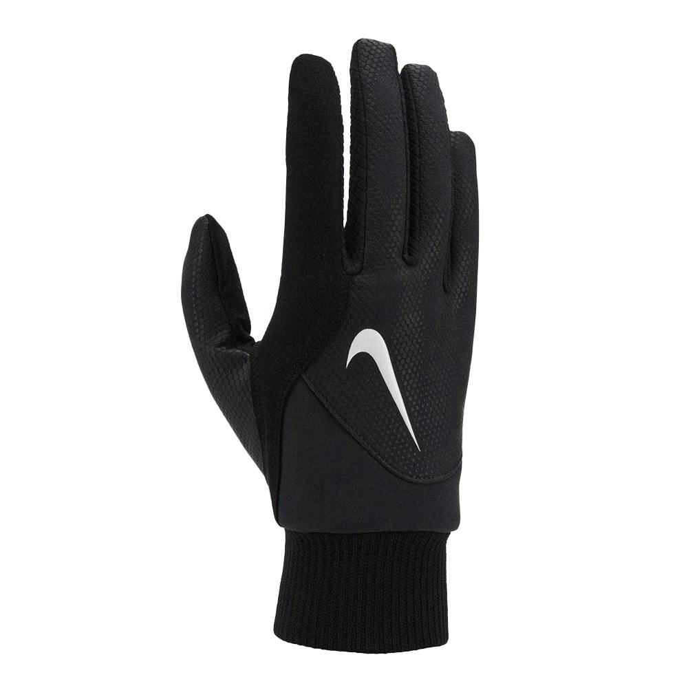 Nike Men's Black Therma-Fit Gloves - L - 86% Polyester/14% Spandex