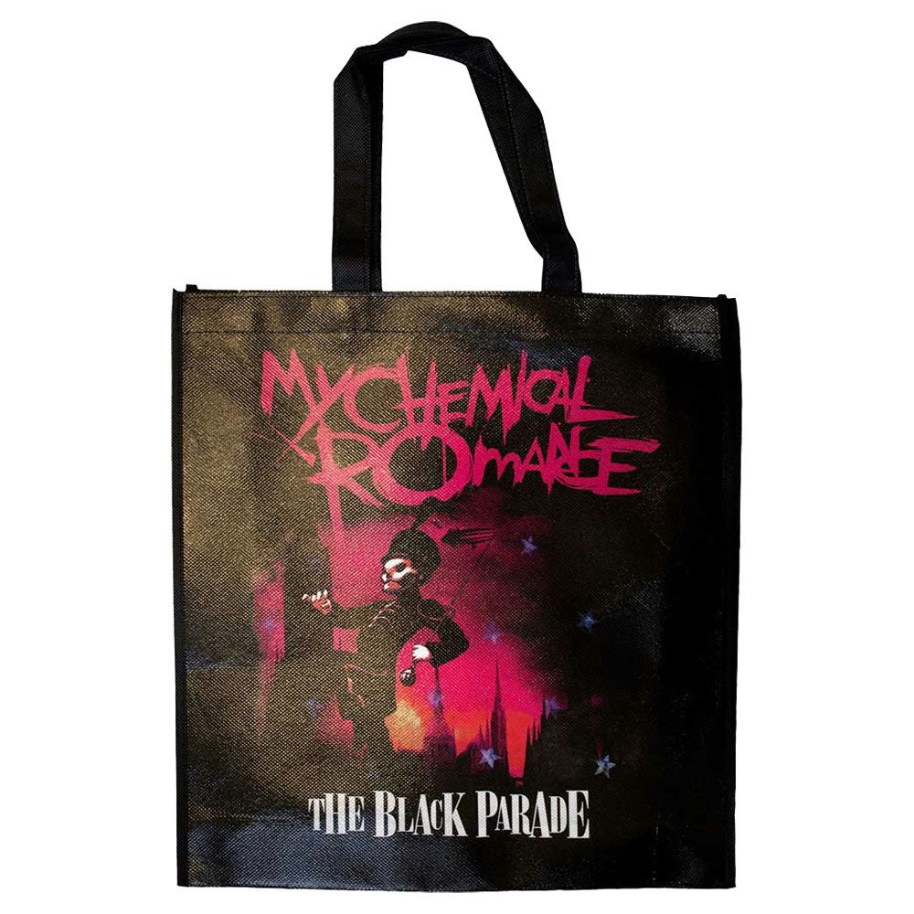 Paradiso Clothing Black Paradiso My Chemical Romance Parade March Eco Shopper Bag