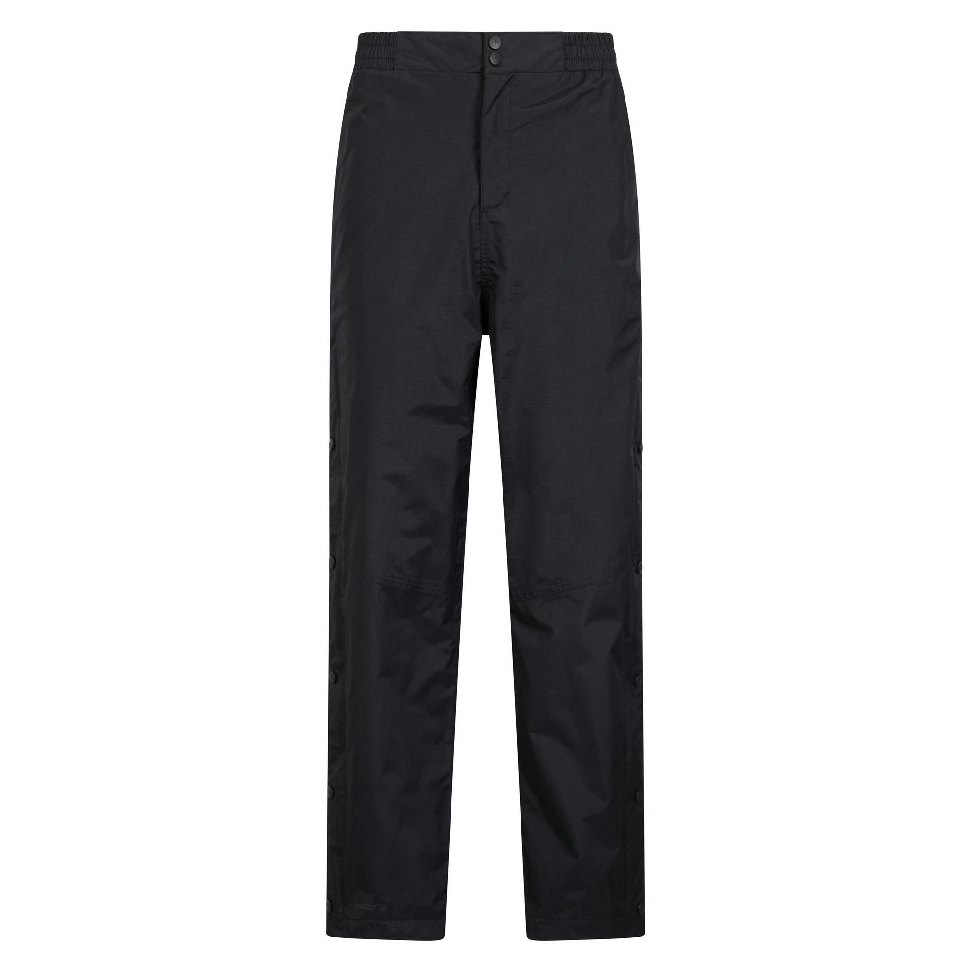 Mountain Warehouse Men's Black Extreme Downpour Waterproof Trousers - M - 100% Polyamide