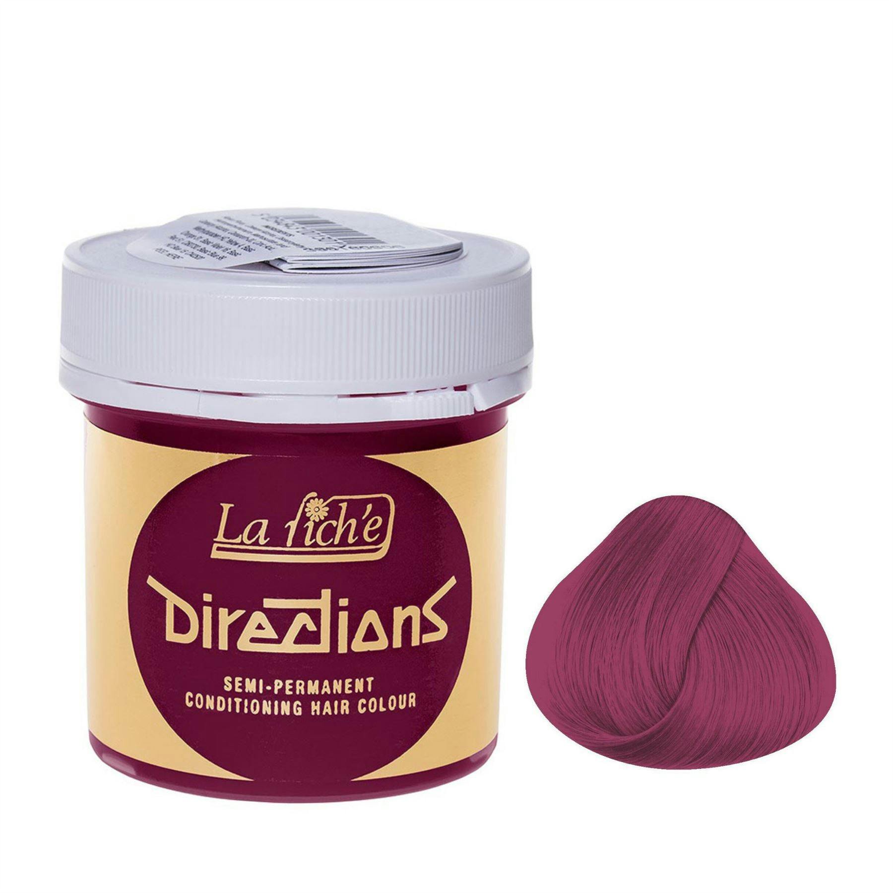 La Riche Directions 6 X Directions Semi-Permanent Hair Color 100Ml Tubs - Cerise - Image 7