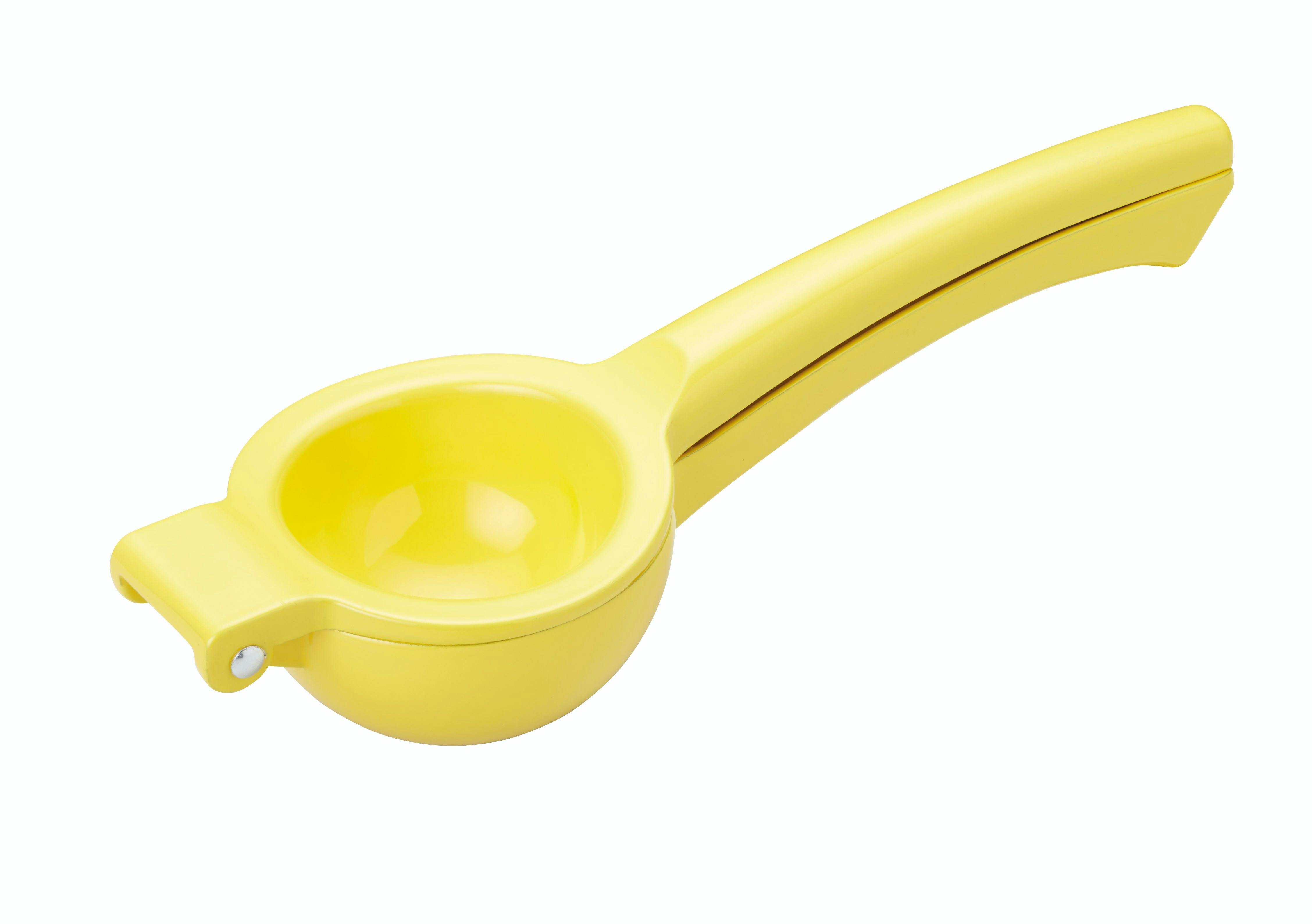 Rackhams Yellow Lemon Squeezer - Metal - Juicers And Zesters