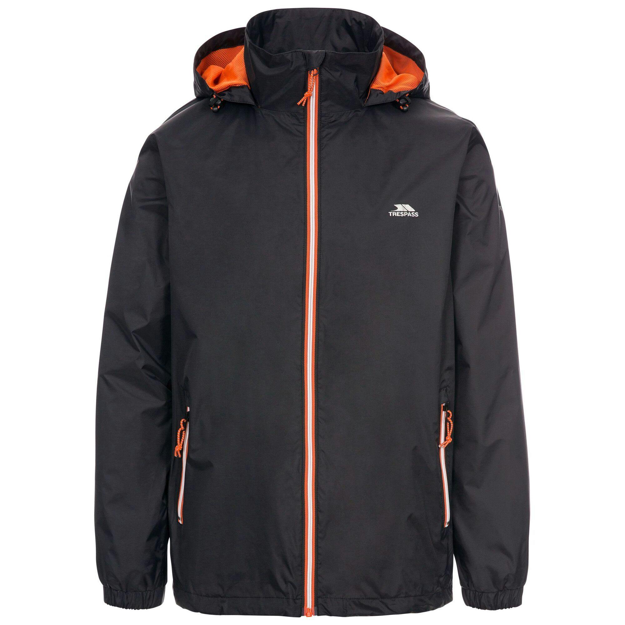 Trespass Men's Black Briar Waterproof Jacket - M - 100% Polyester