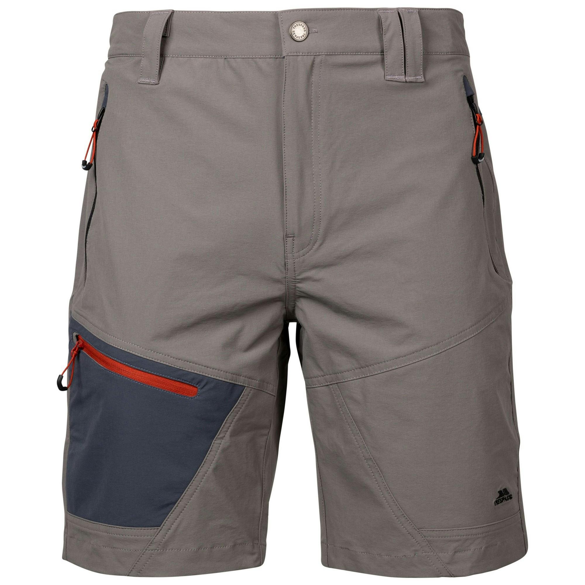 Trespass (M, Storm Grey) Mens Daars Casual Shorts - Image 3