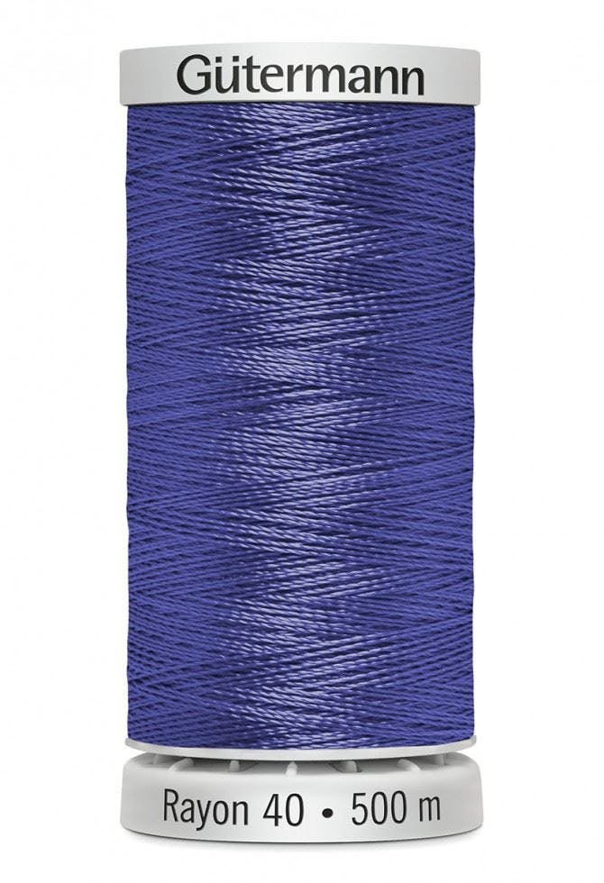 Gutermann No 40 Sulky Rayon Embroidery Thread 500M Rayon Thread Suitable For Embroidery - 1561 - 500 Metres