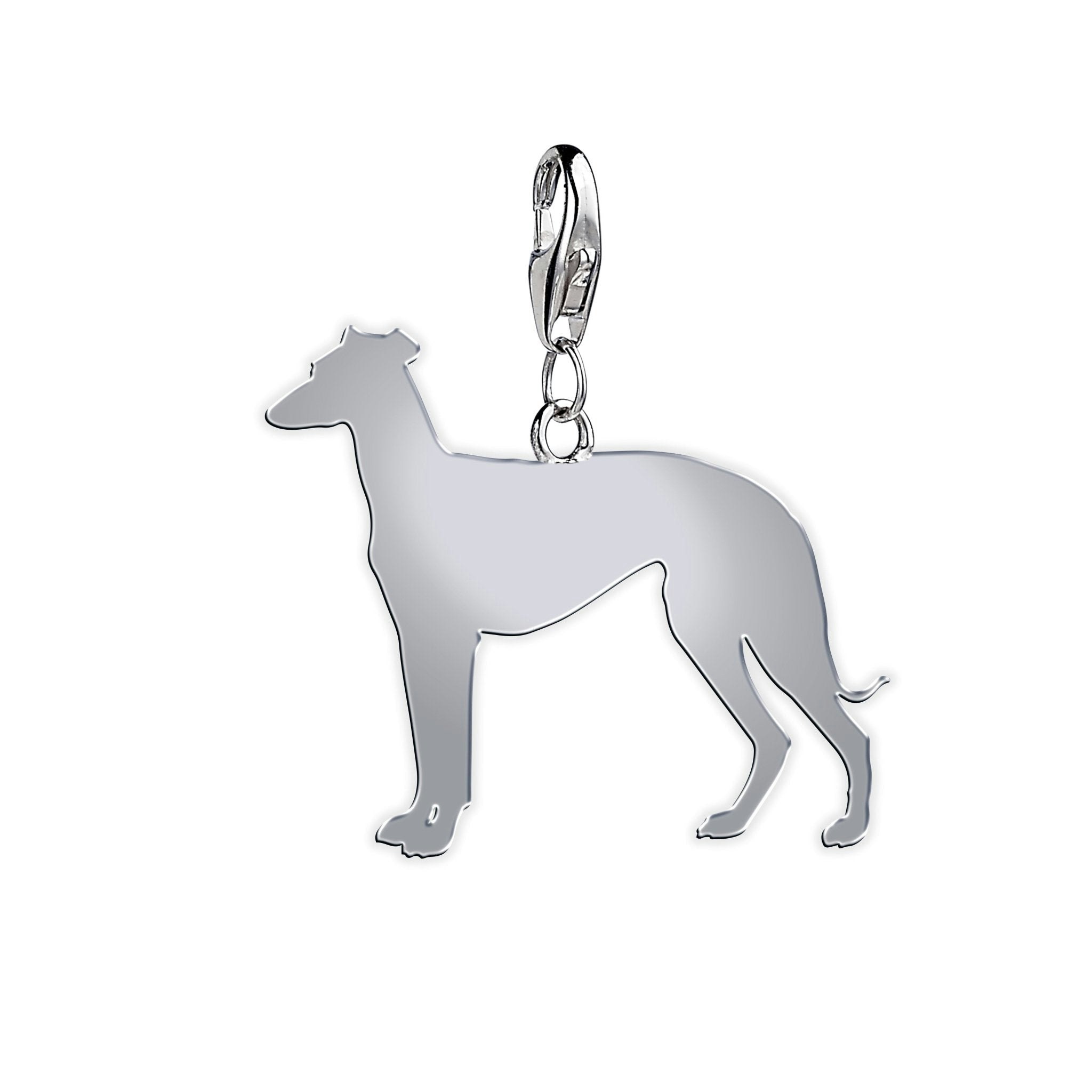Mylee London Silver Sloughi Silhouette Charm - Yes - Clip On Charm