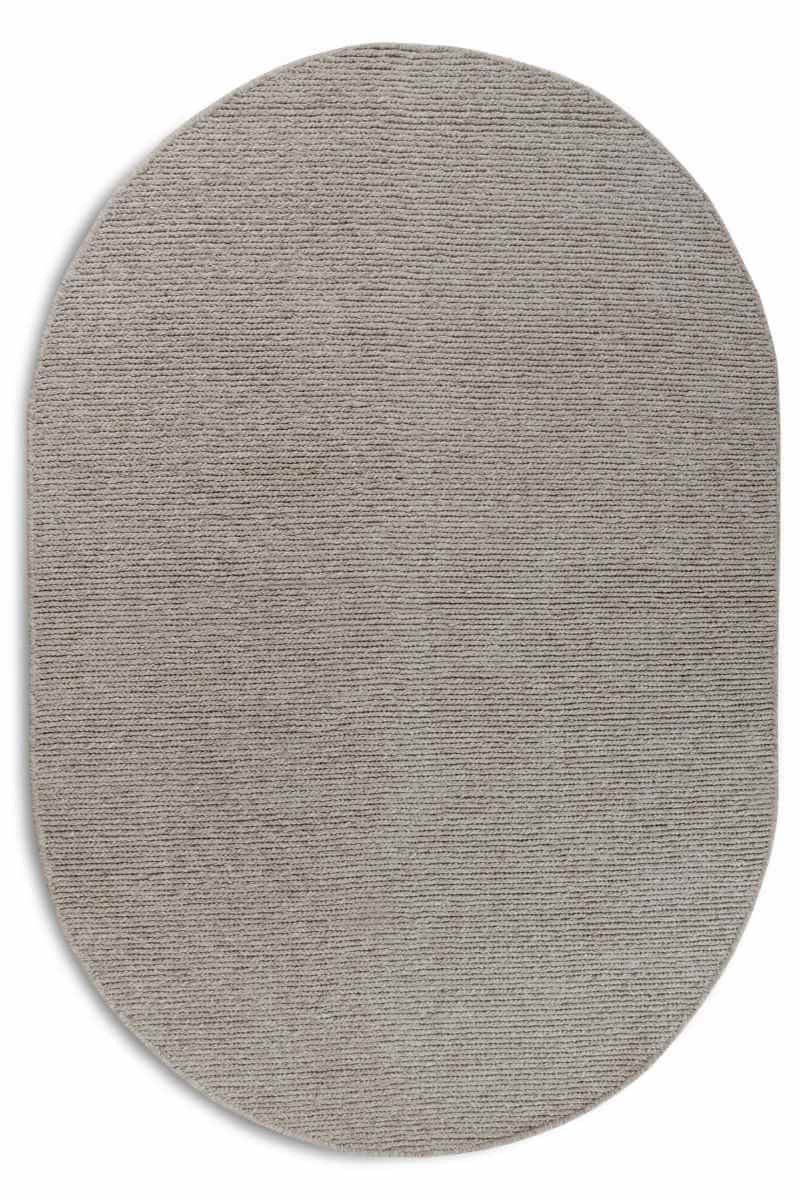 Villeroy & Boch Beige Wool Rug Francois - 160X130 Cm Oval