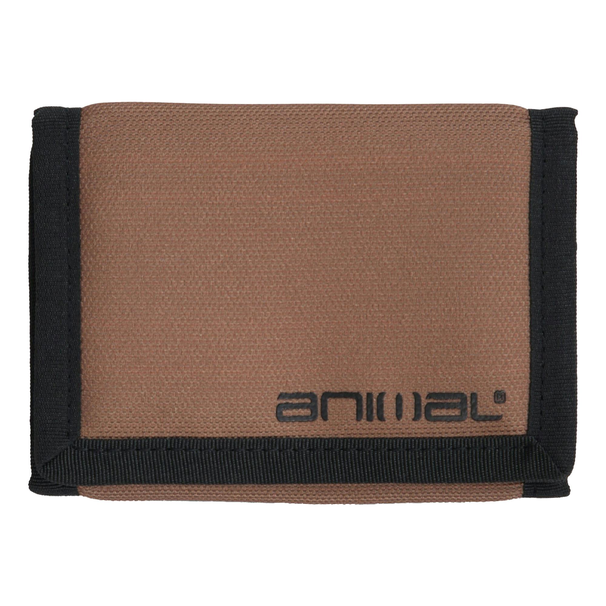Animal Orange Trifold Wallet - One Size - 100% Polyester
