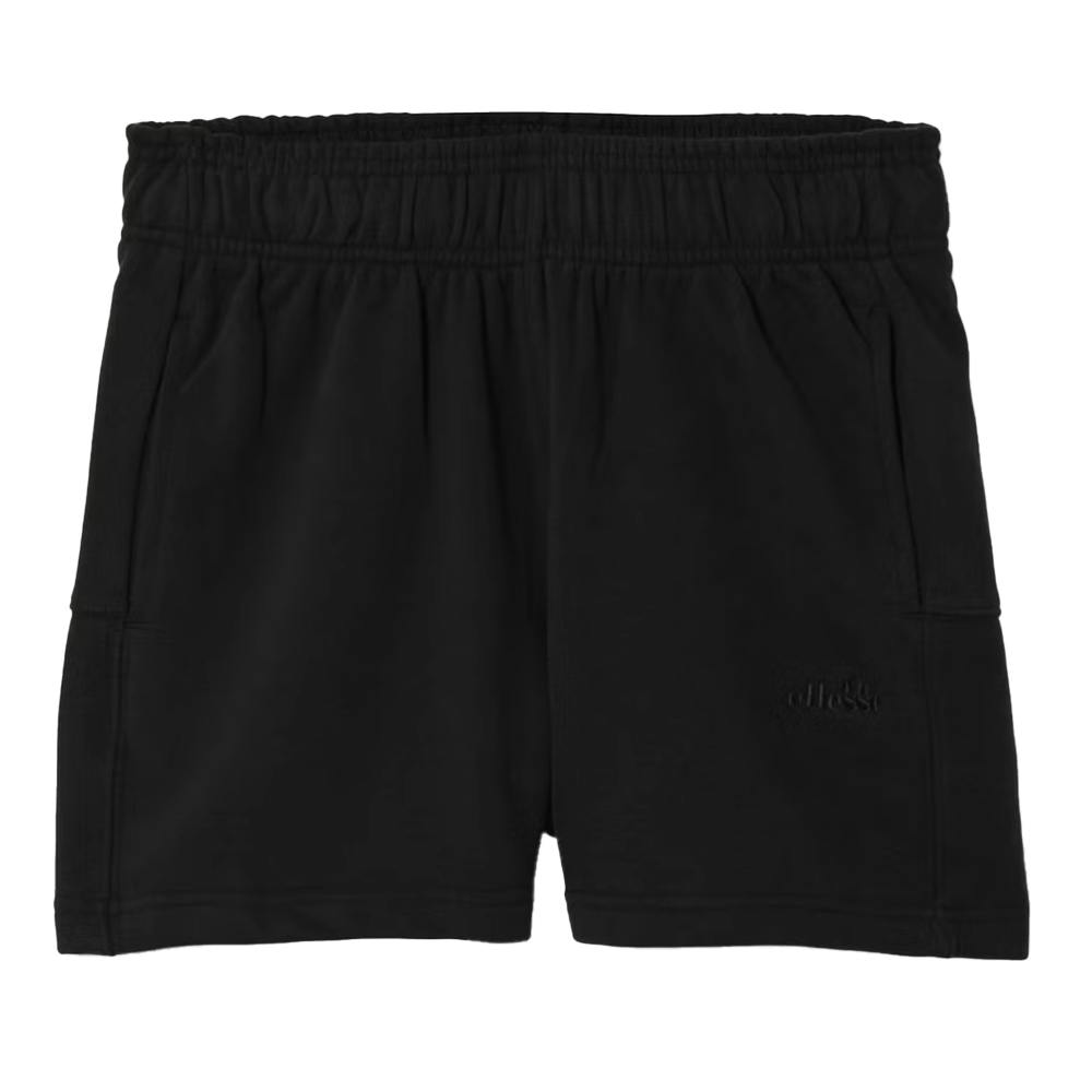 Ellesse Women's Black / Altilia Shorts - 6 Uk - 85% Cotton/15% Polyester