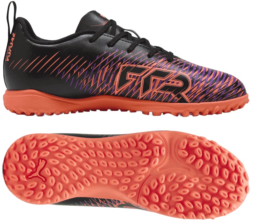 Puma Boys / Girls Future 8 Tt Astro Turf Football Trainers Boots 108396-01 - Uk 2.5 Eu 35