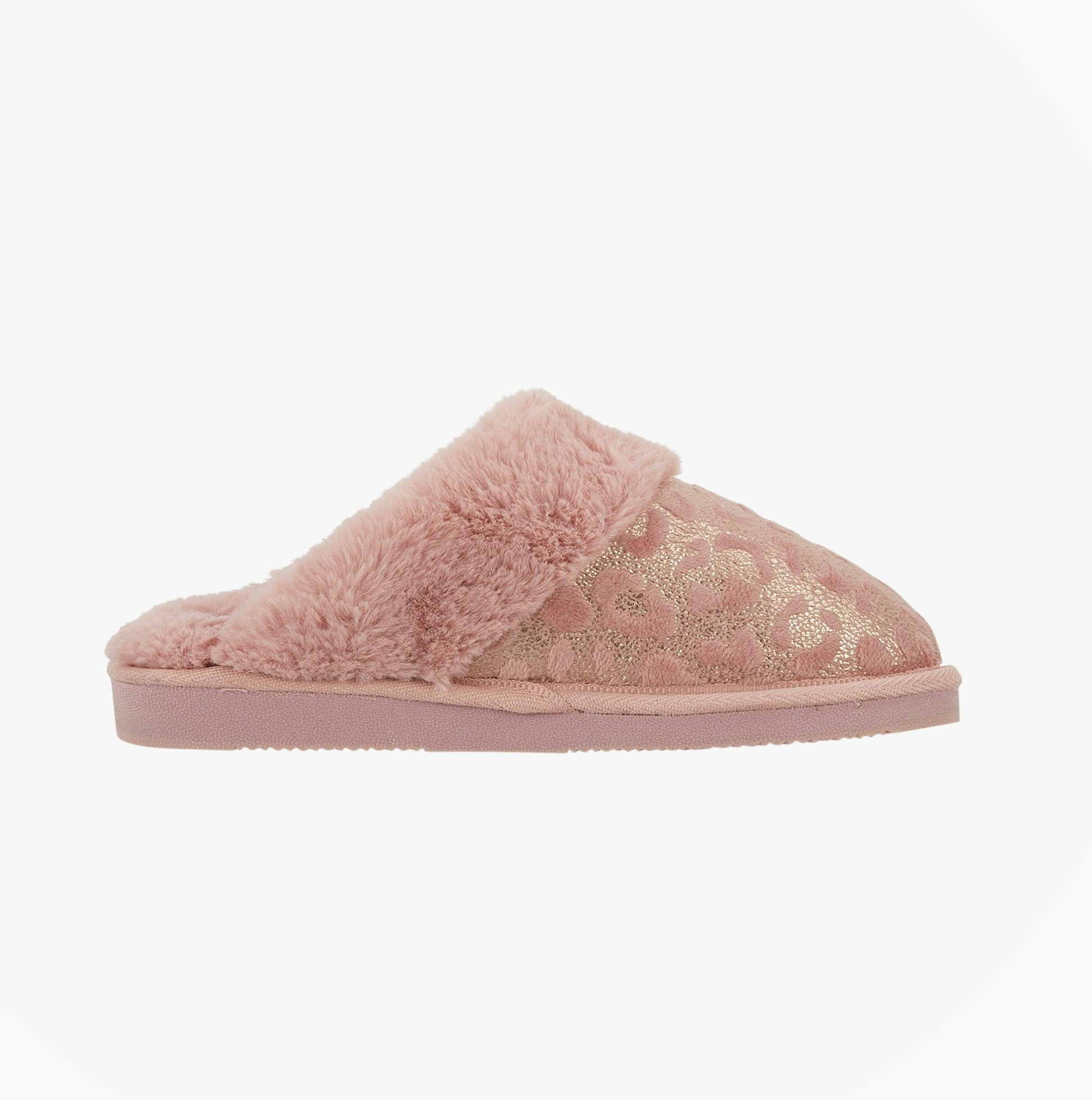 Jo & Joe Women's Pink Lyla Mule Slippers - Uk 5