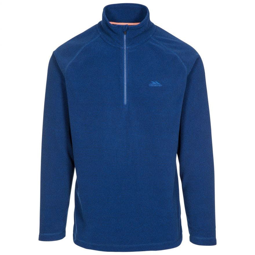 Trespass Men's 1/2 Zip Fleece Keynote Black Small - Image 4