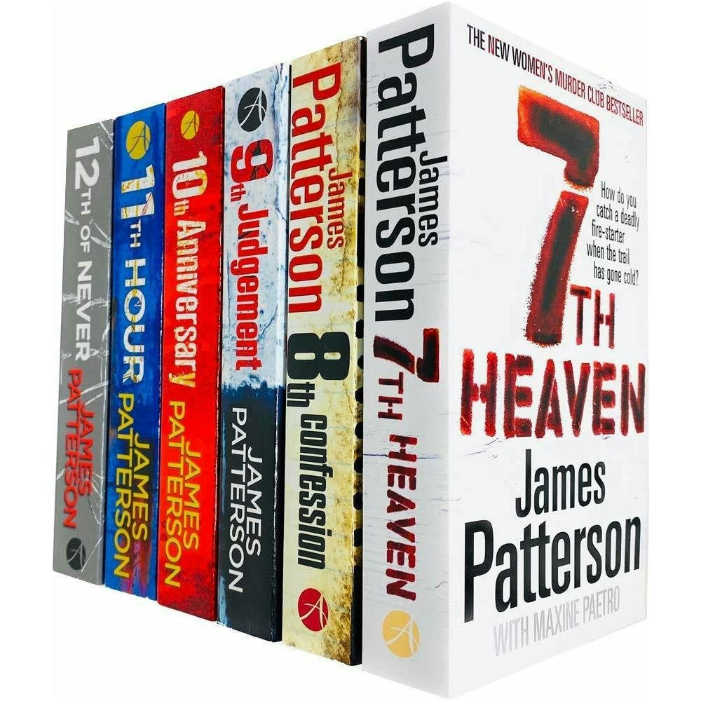 Arrow Women's Murder Club 6 Books Collection Set By James Patterson (Books 7 - 12)