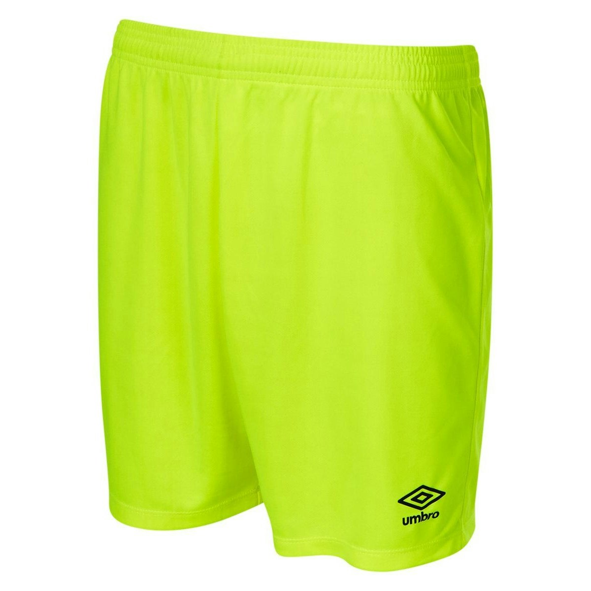 Umbro Men's Yellow Club Ii Shorts - Safety /Carbon - Safety /Carbon - Medium