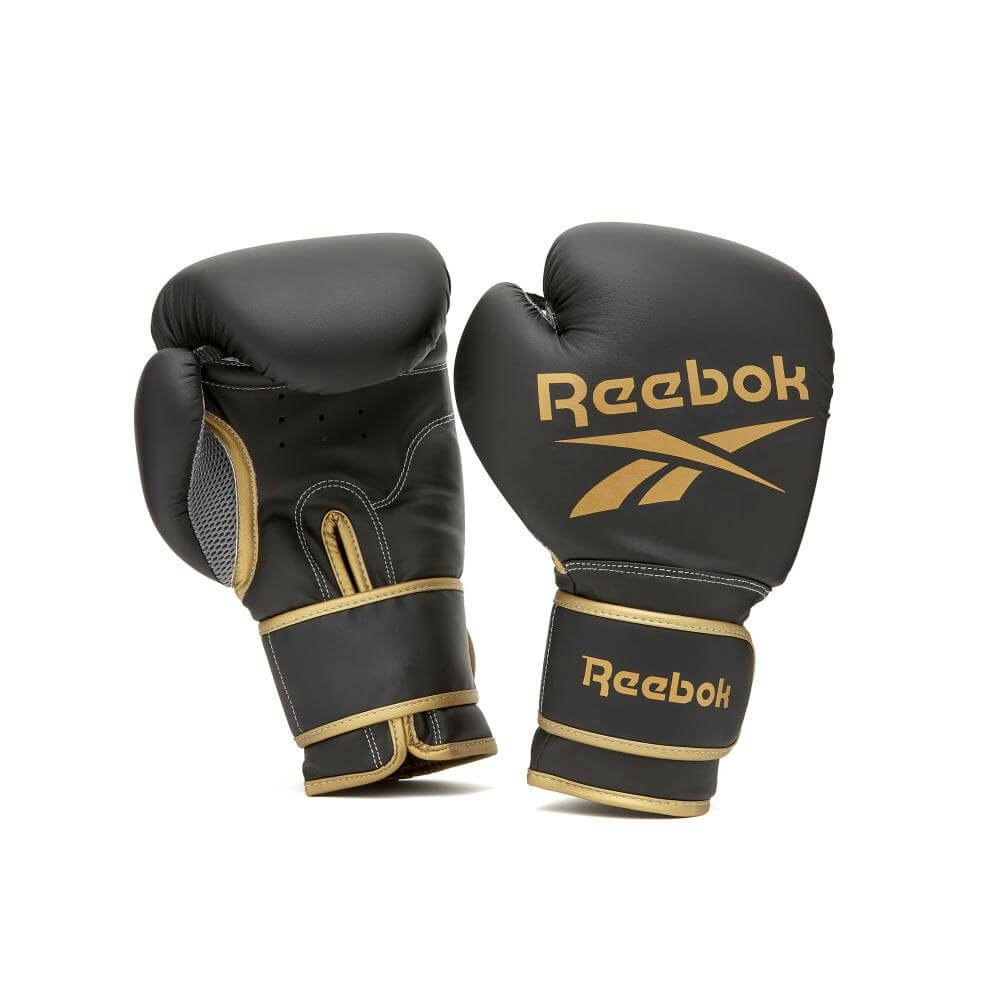 Reebok Gold/Black Boxing Gloves - 16Oz