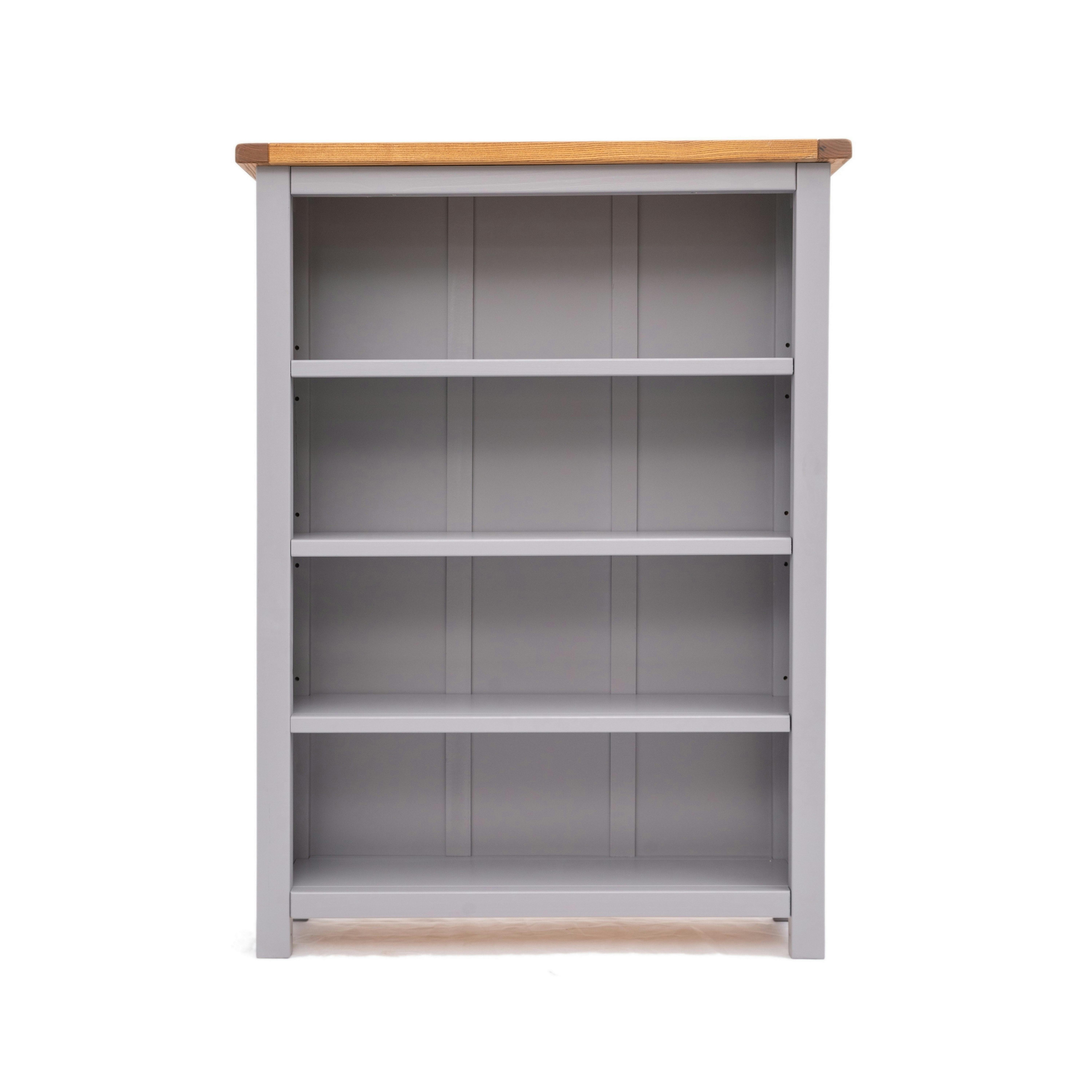 Cabinet Bits Mirano Bookcase - Grey / 120Cm / 90Cm - Image 3