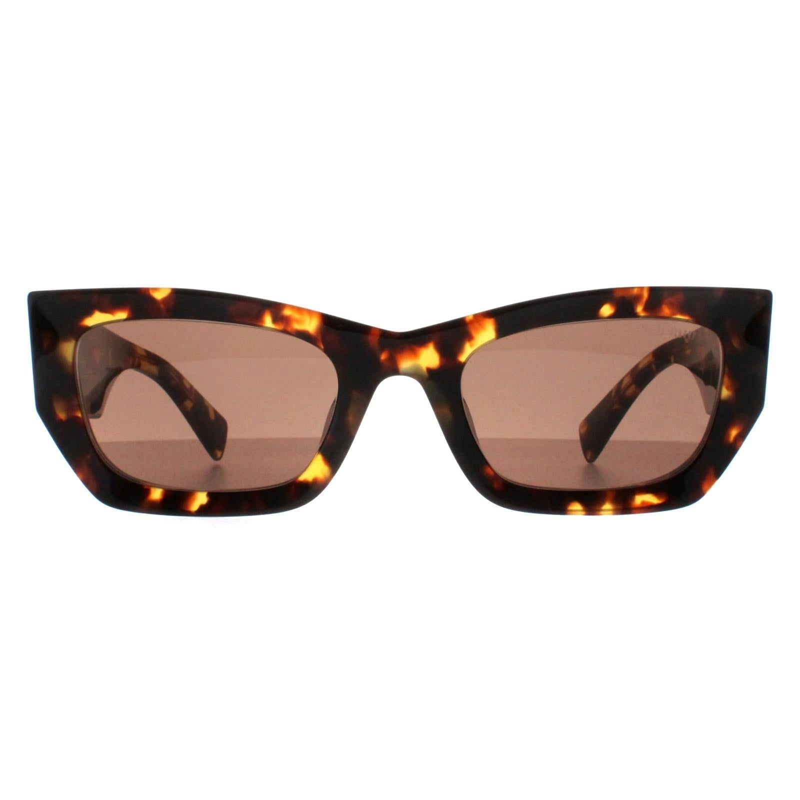 Miu Miu , Sunglasses, Female, Brown, 53 Mm, Miu Glimpse Sunglasses - Image 11