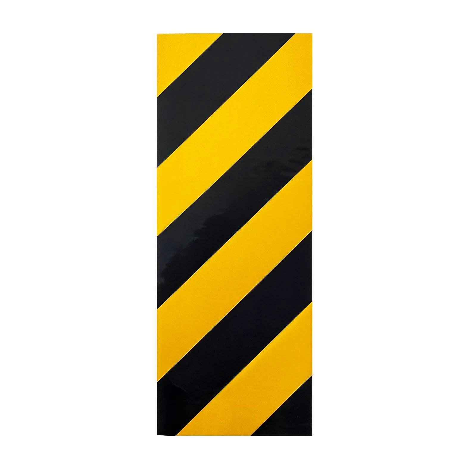Rackhams Black/Yellow/Light Reflective Foam Corner Protector - 1 Piece