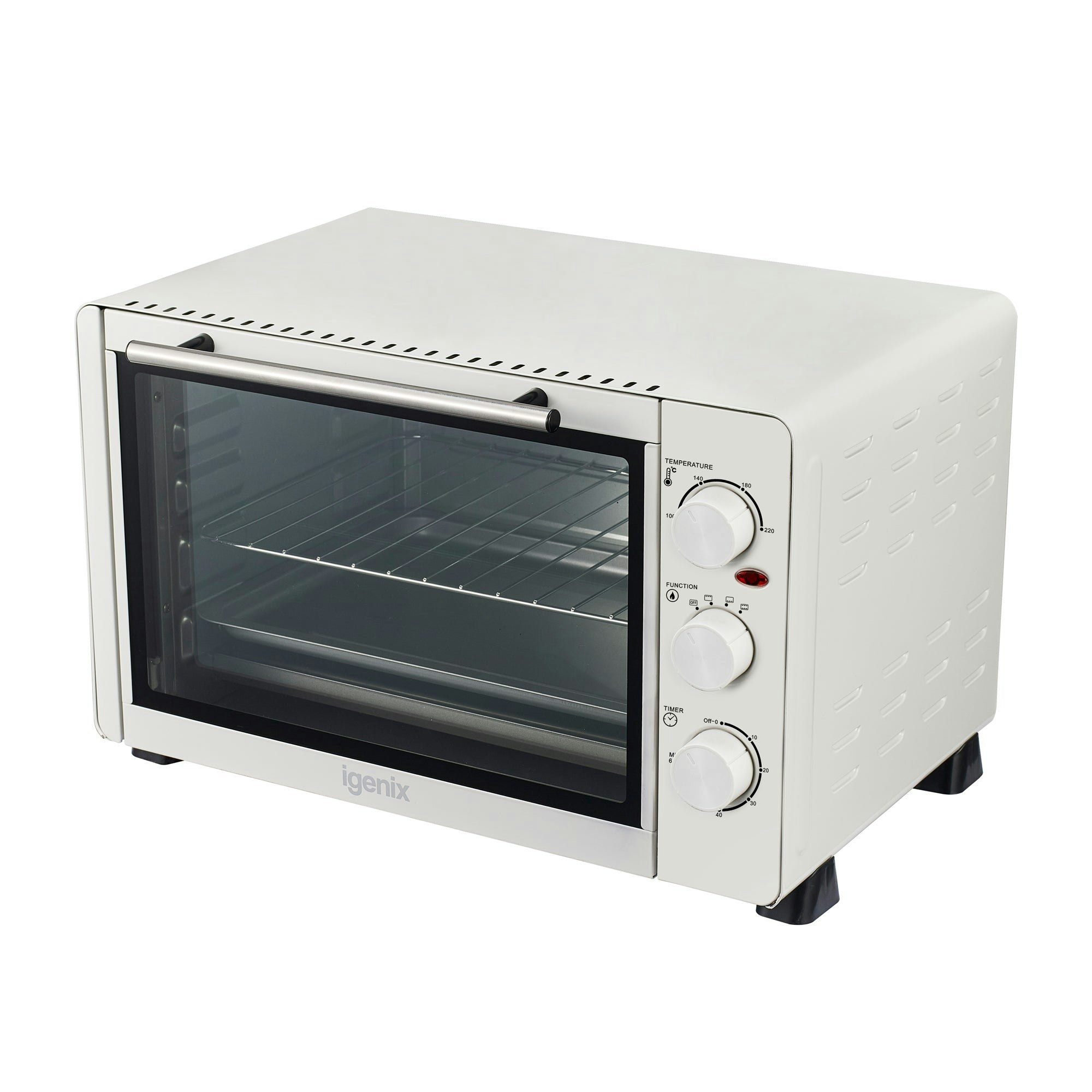 Igenix White Electric Mini Oven, 30 Litres