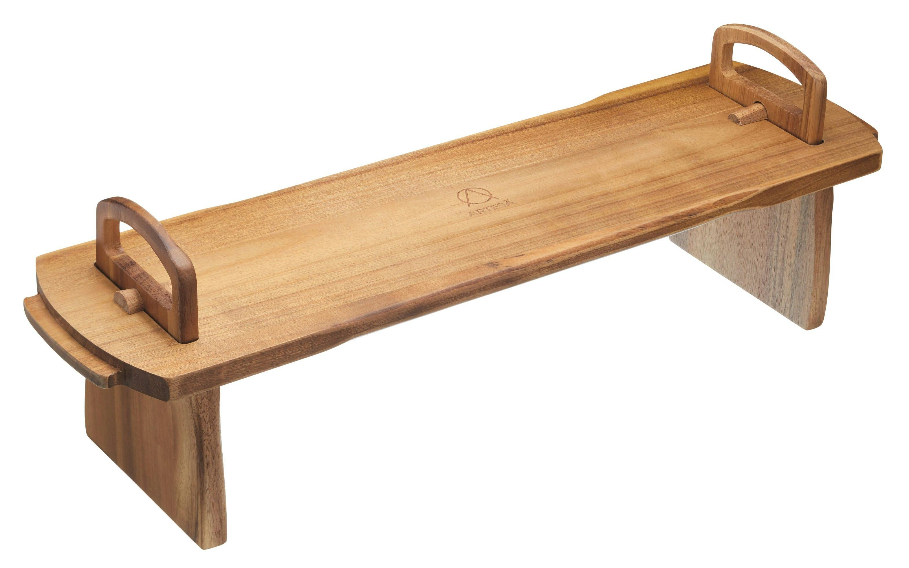 Rackhams Extra Large Acacia Wood Antipasti Platform Platter - Wood - Acacia Wood - Serving Platter
