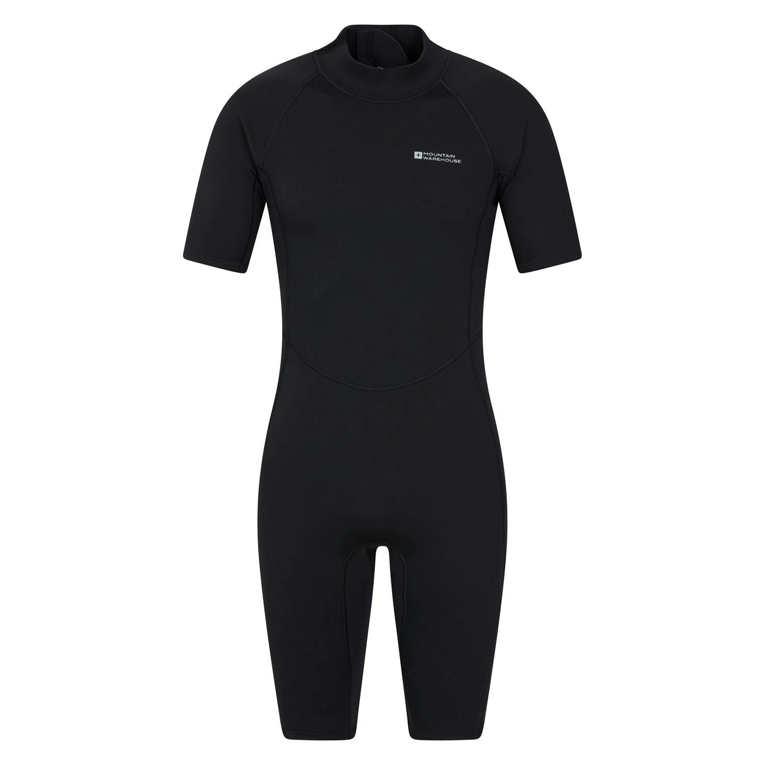 Mountain Warehouse Men's Black Shorty Wetsuit - Xxs-S