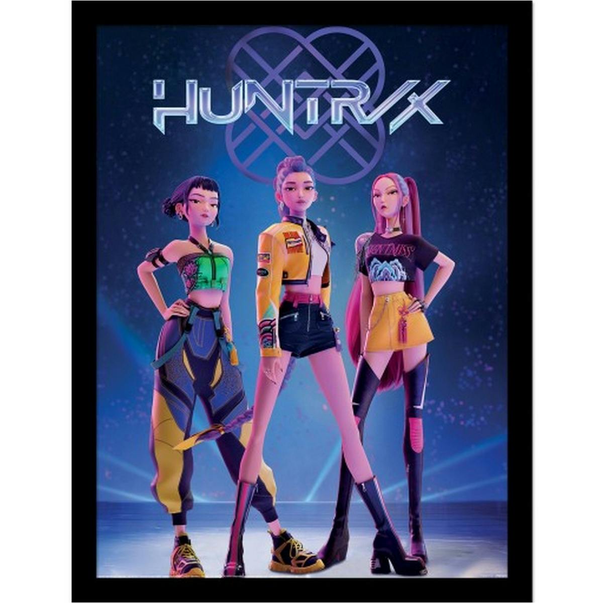 Rackhams Huntr/X Framed Poster - Multicoloured - 30Cm X 40Cm - Multicoloured - 100% Mixed