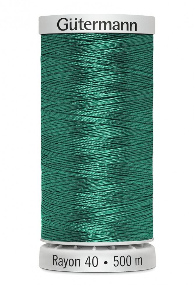 Gutermann No 40 Sulky Rayon Embroidery Thread 500M Rayon Thread Suitable For Embroidery - 1503 - 500 Metres