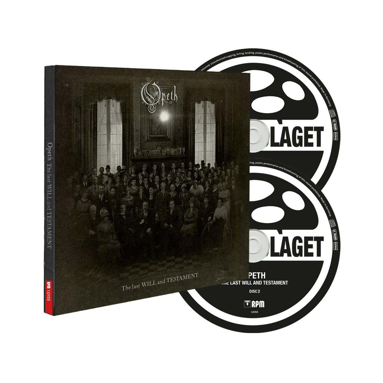 Eyesore Merch Opeth 'The Last Will And Testament' Cd / Blu-Ray