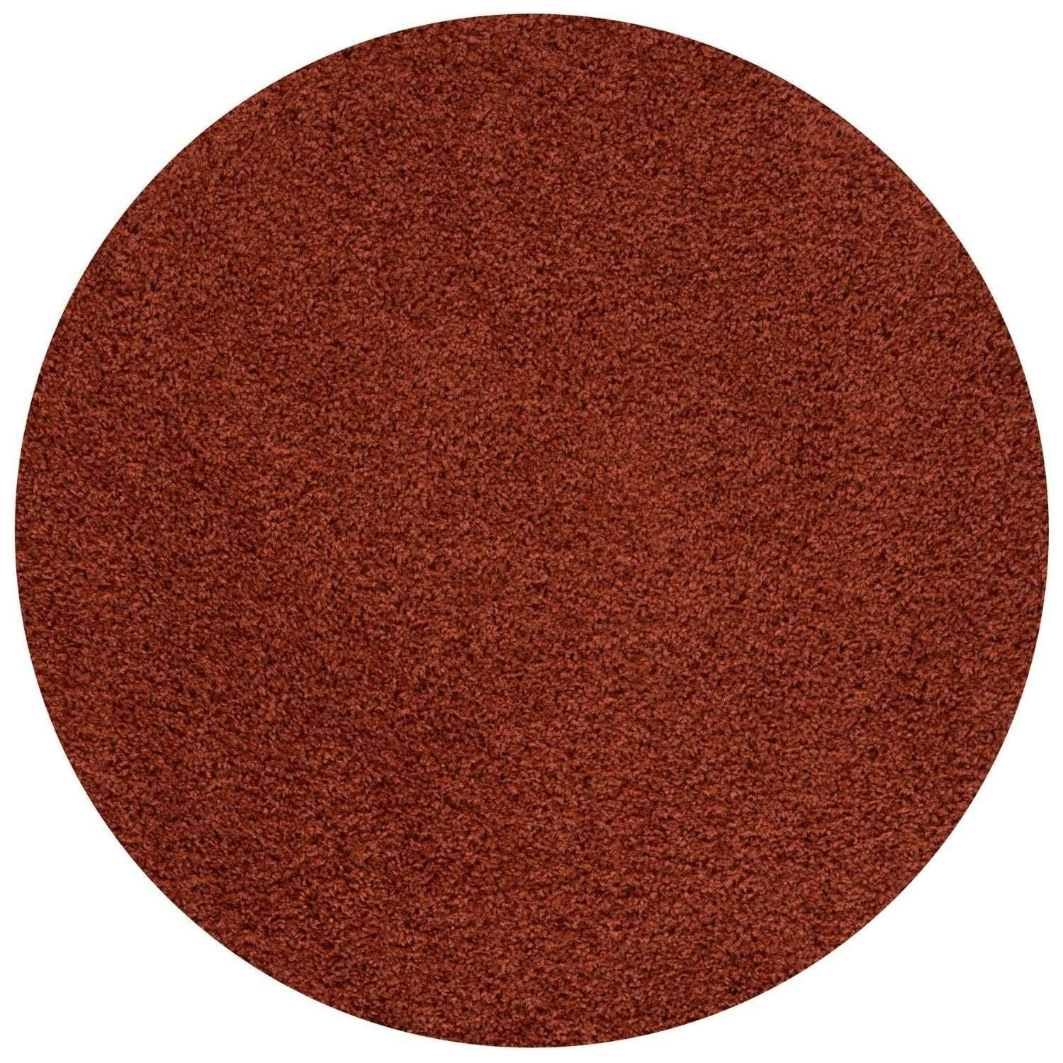 The Rugs Myshaggy Solid Terra Rug - Ø 120 Cm