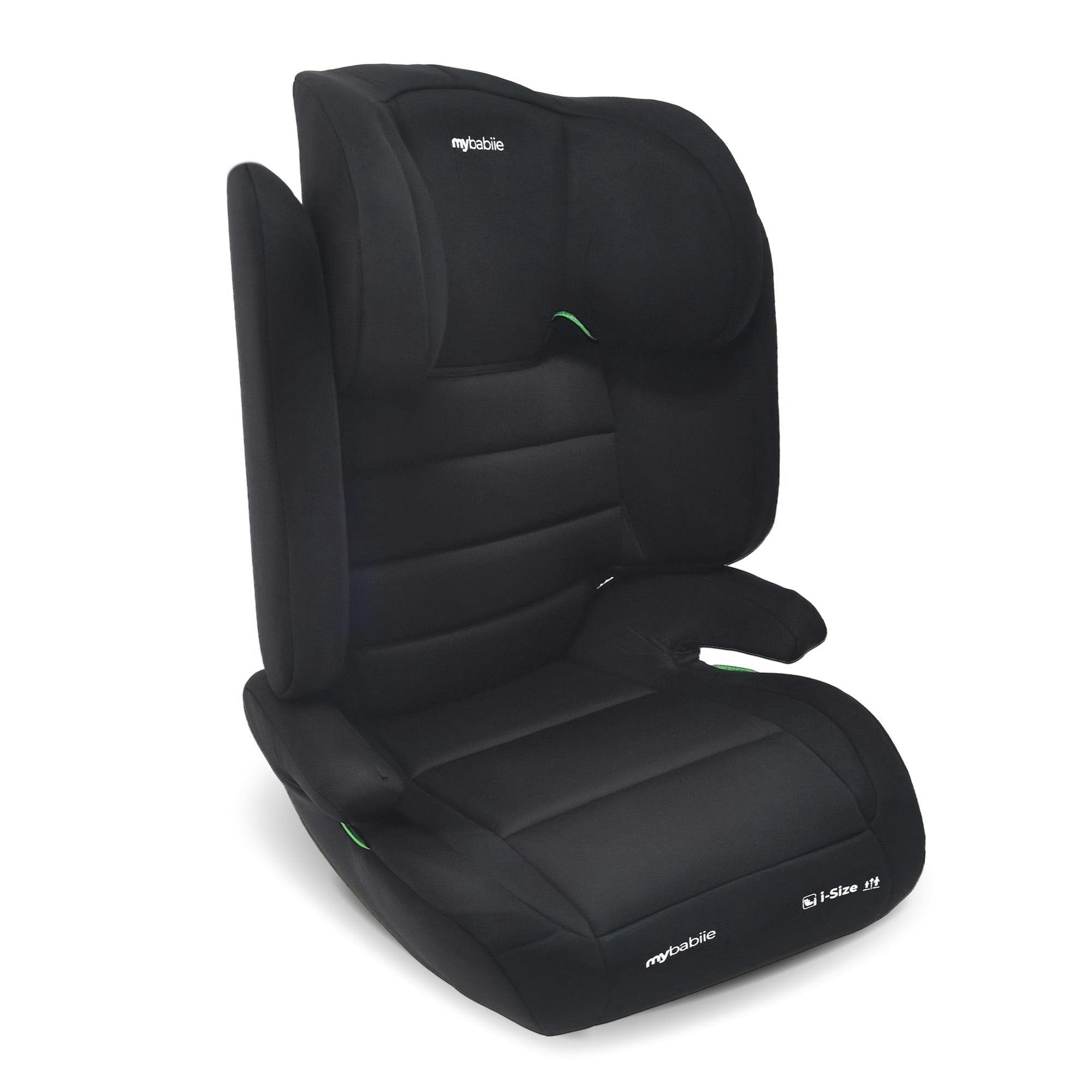 My Babiie Black Mbcsb30 I-Size (100-150Cm) High Back Booster Car Seat