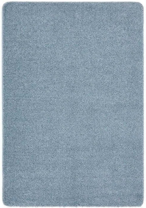 Rackhams Blue Washable Shaggy Rug - 67X150 Cm