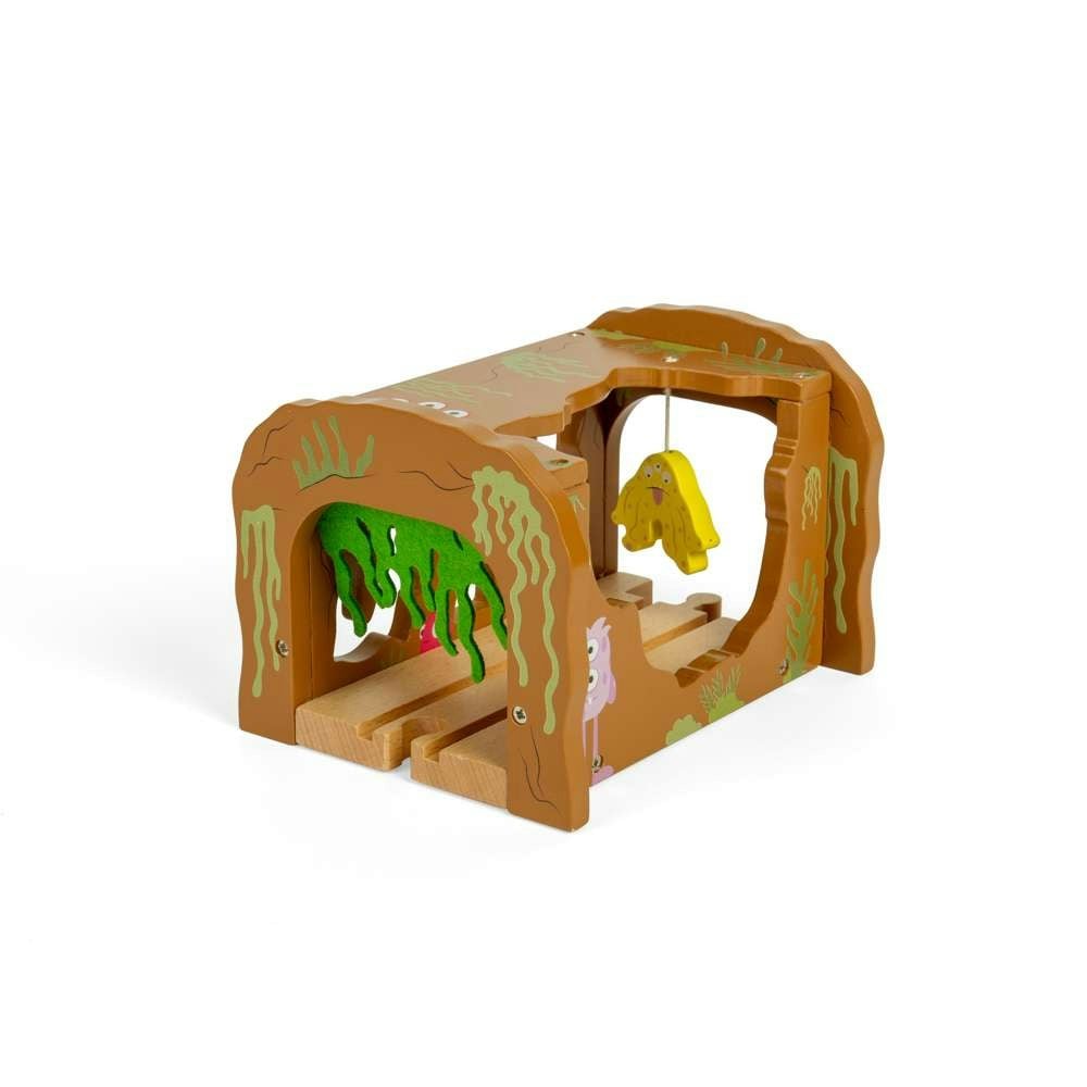 Bigjigs Rail Yellow Monster Tunnel