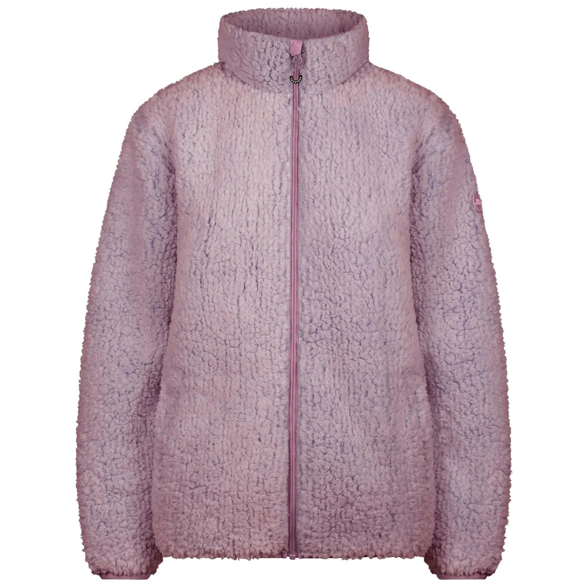 Trespass Women's Feathery Fleece Jacket - Rose - Xl - Rose - 100% Polyester