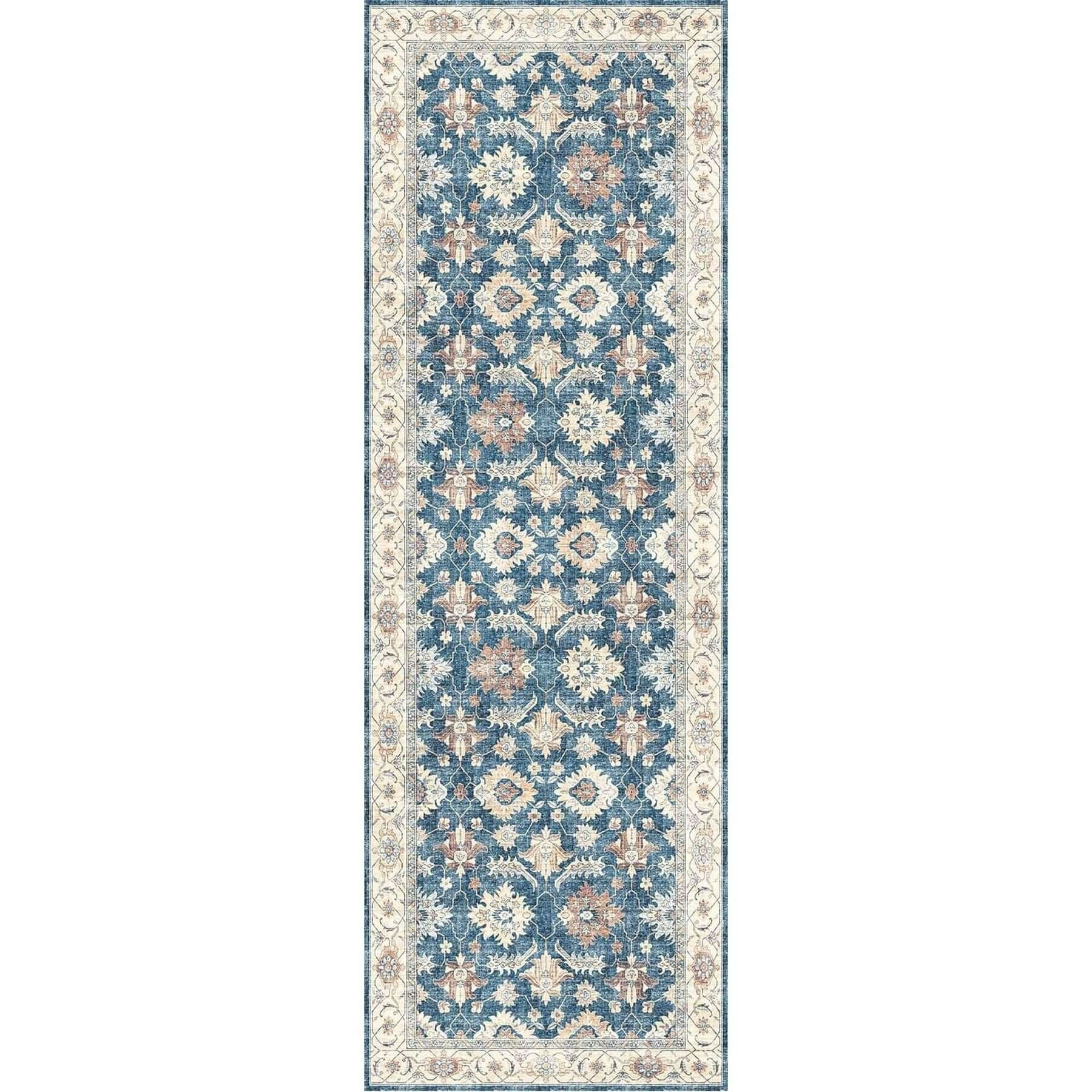 Rackhams Jurdar Vintage Washable Rug - 60X180 Cm