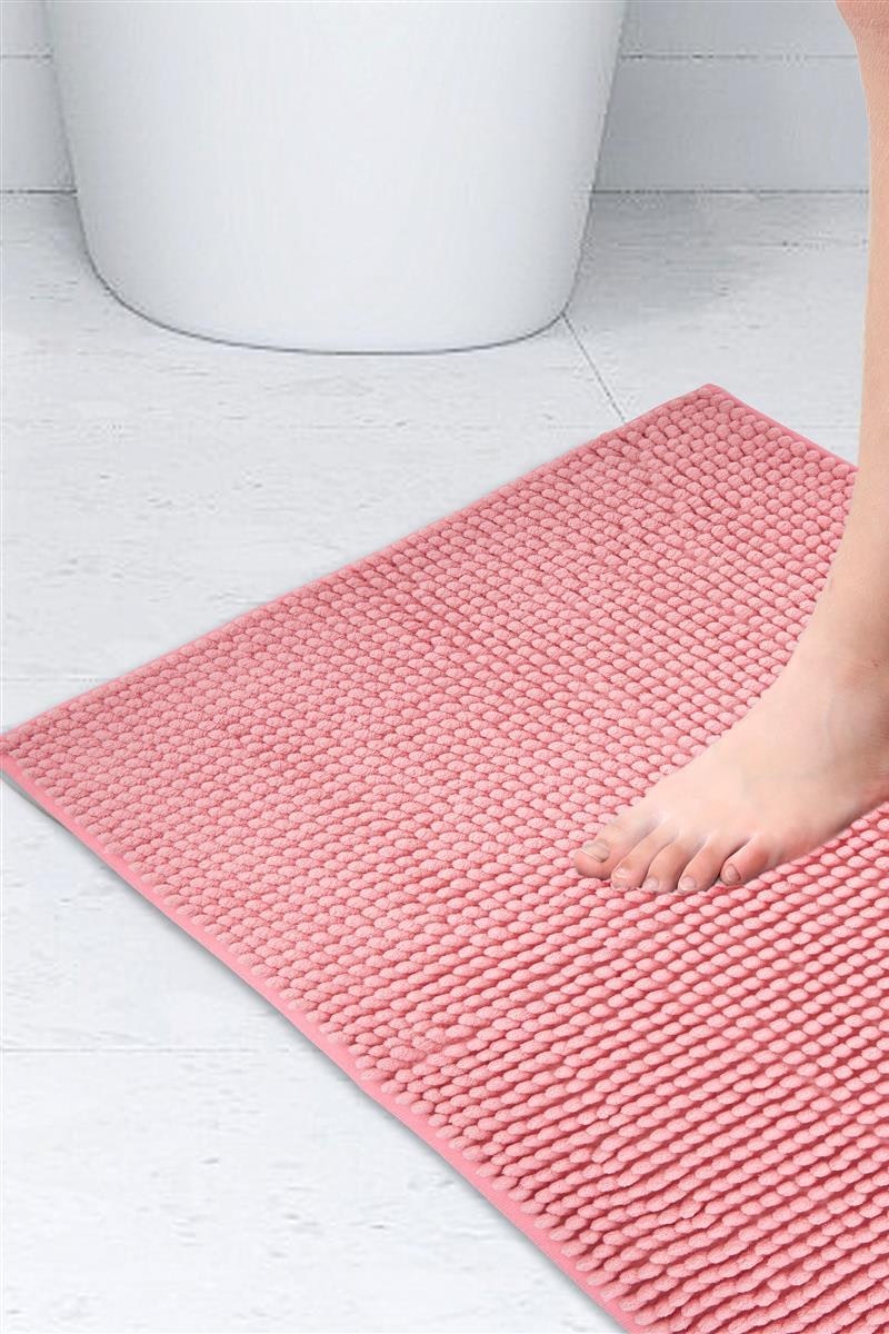 Rackhams Pink Noodle Non-Slip Bathroom Shower Mat - Dusty